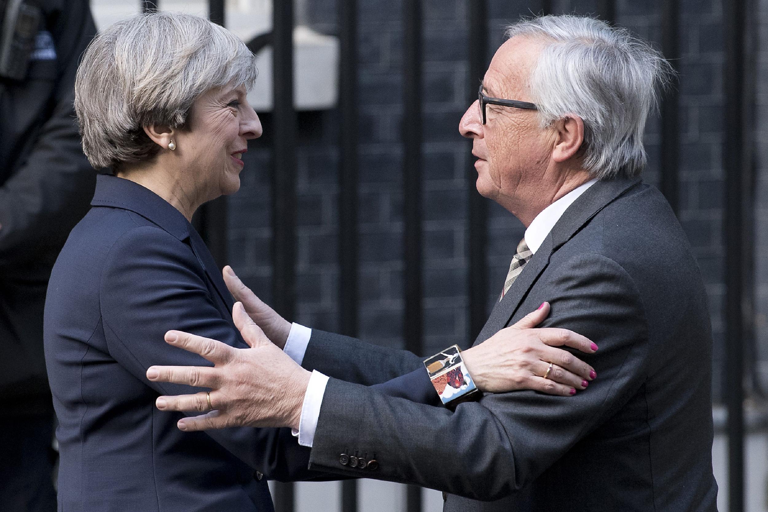 Theresa May is bowing to her party’s hard-line Leavers in the Brexit negotiations