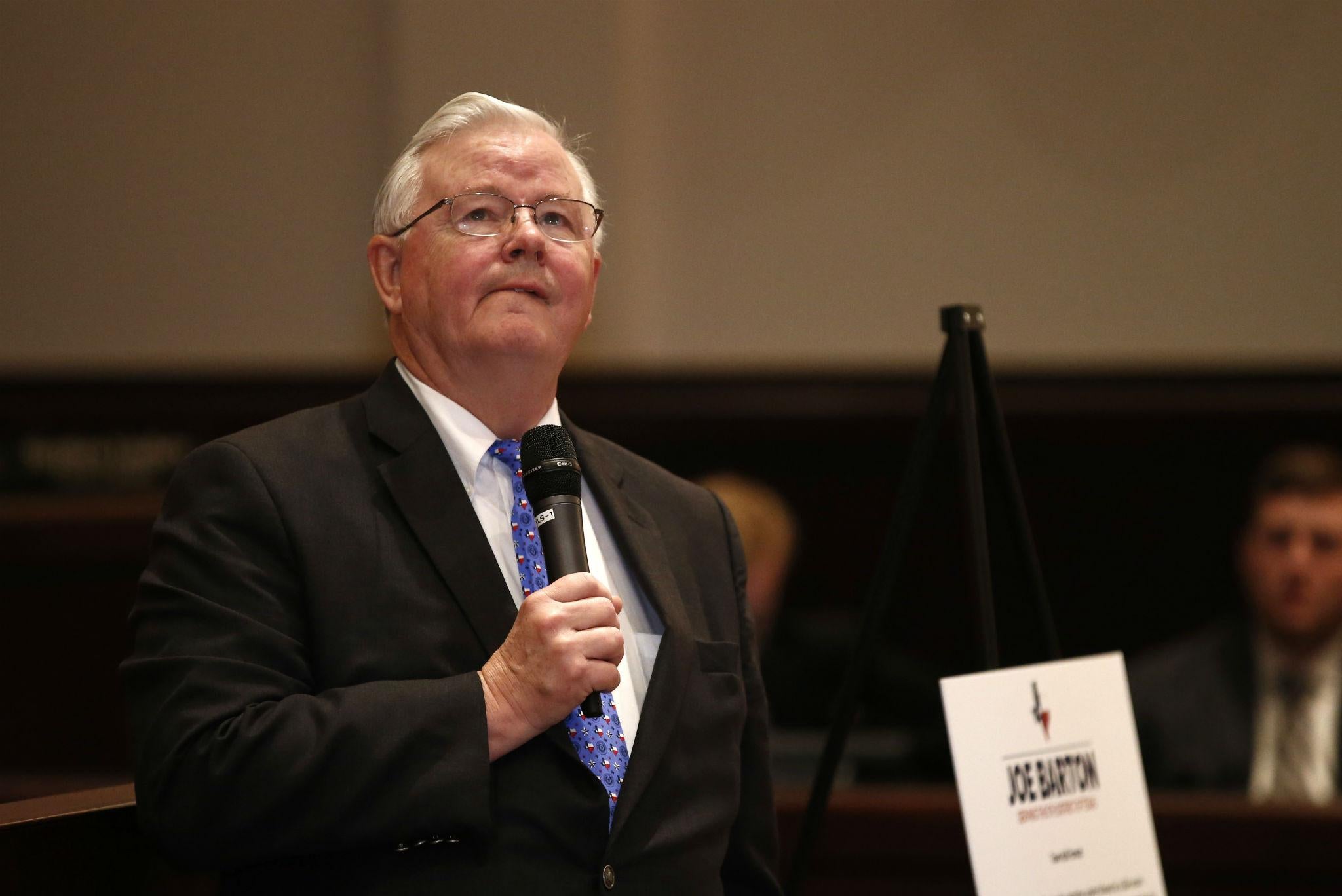 Republican Representative Joe Barton (Photo by Mike Stone/Getty Images)