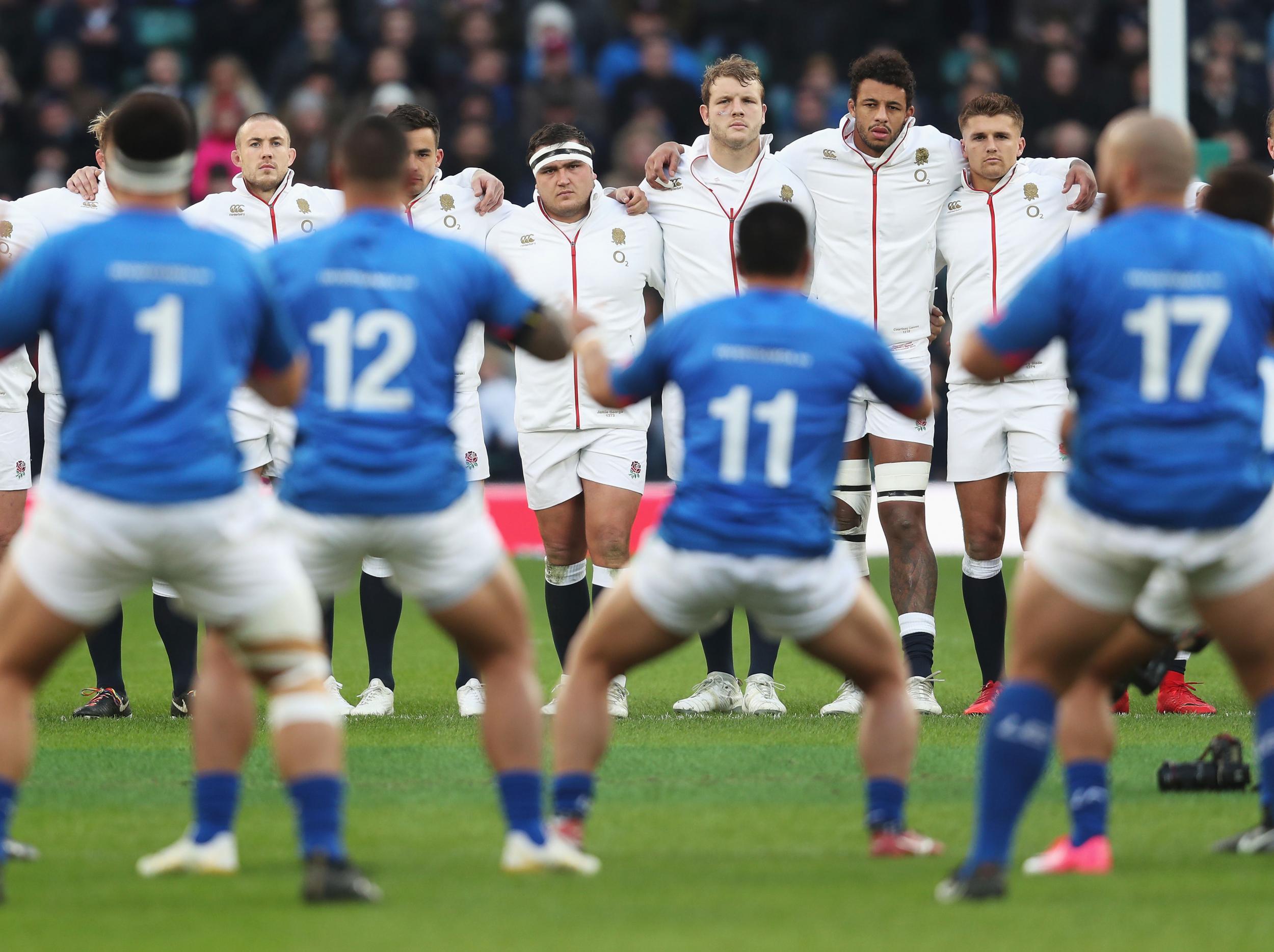 The clash with Samoa rounded off England's autumn