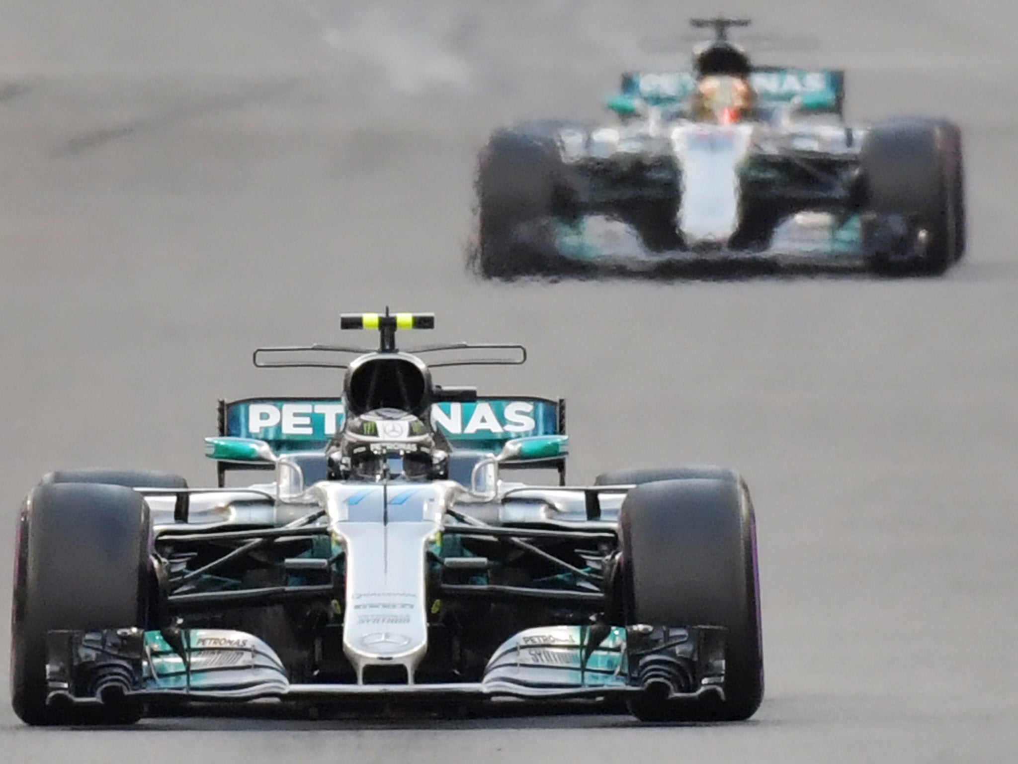 Valtteri Bottas won the Abu Dhabi Grand Prix ahead of Lewis Hamilton