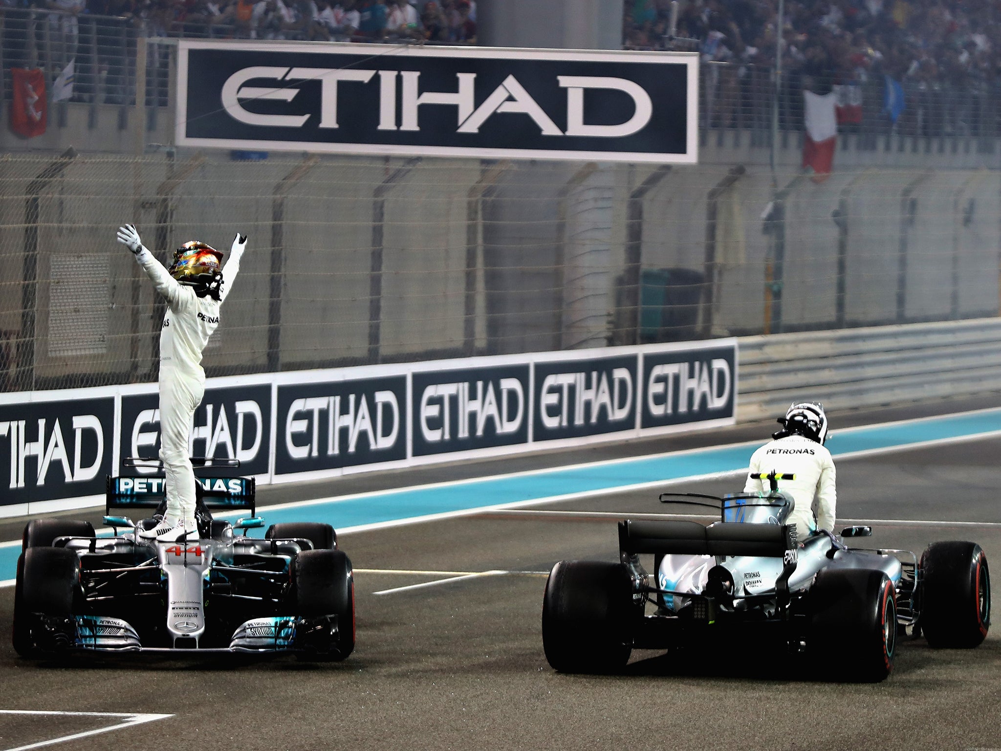 Jump start: the race circuit on Yas Island is a spectacular course