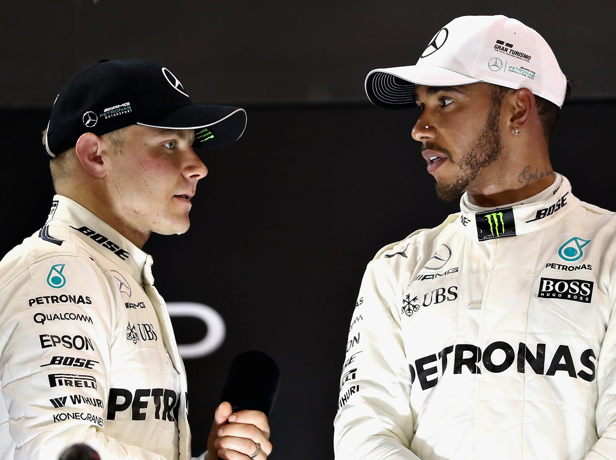 Bottas beat Hamilton in the final race of the season