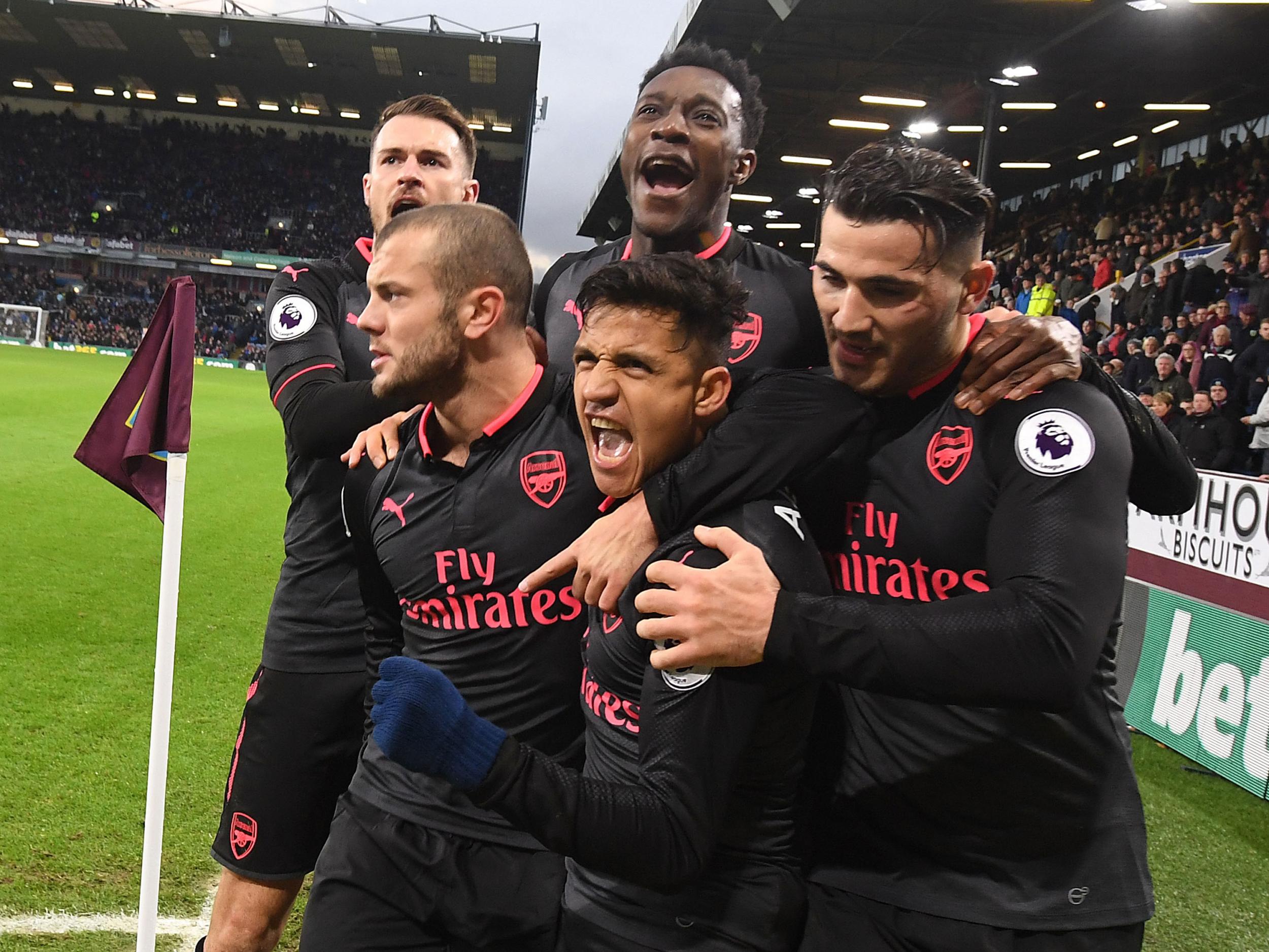 Sanchez was Arsenal's match-winner at Burnley on Sunday