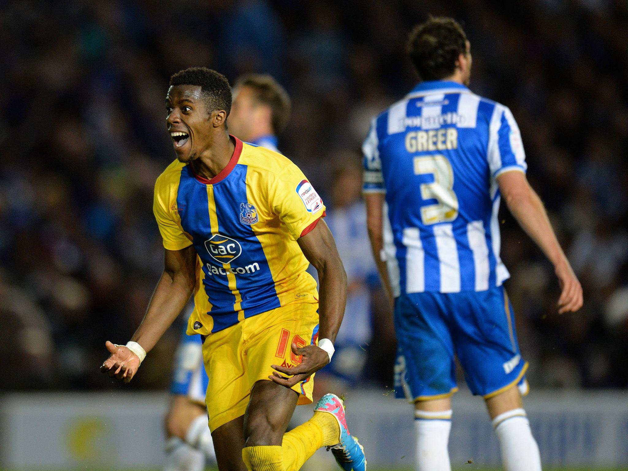 Wilfried Zaha was the hero in the Eagles' two wins at the Amex