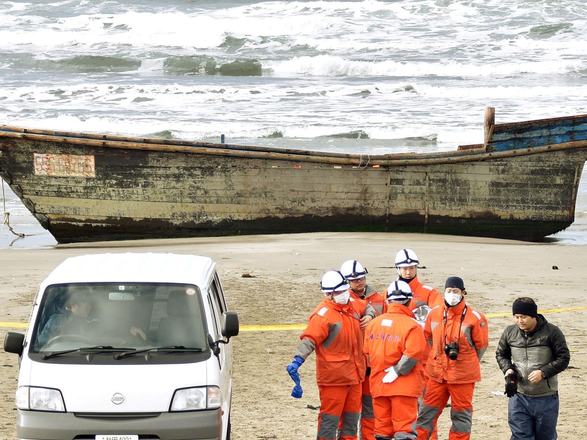 North Korean ghost ships are washing up on the shores of Japan, sometimes with their starving sailors still on board