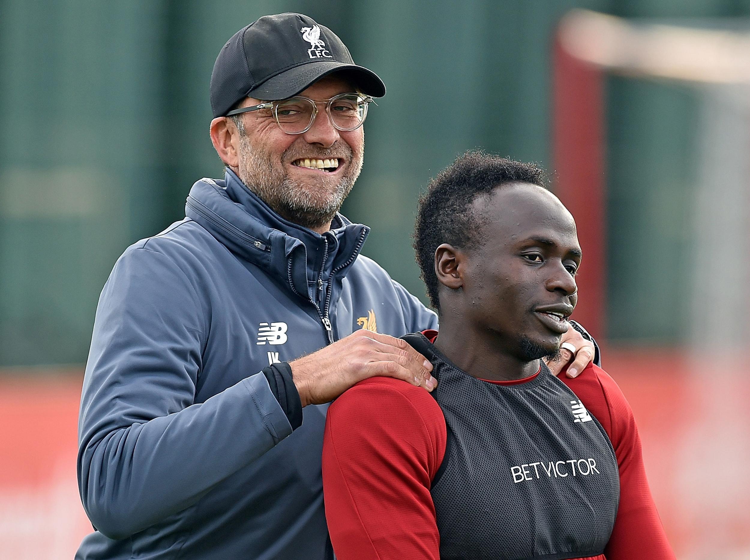 Sadio Mane has played down talk of a rift between him and Jurgen Klopp