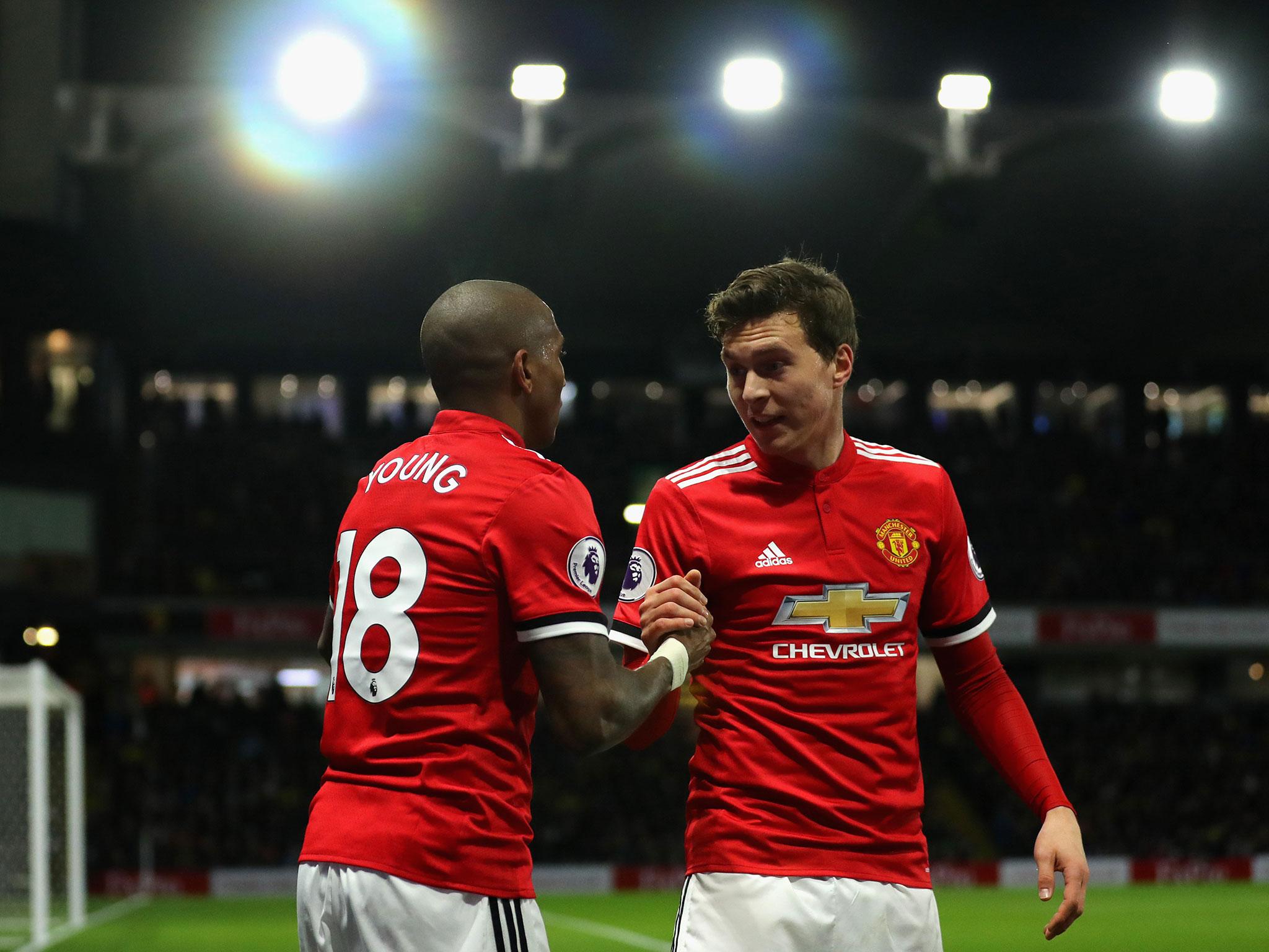 &#13;
Mourinho was delighted with Lindelof's contribution (Getty)&#13;