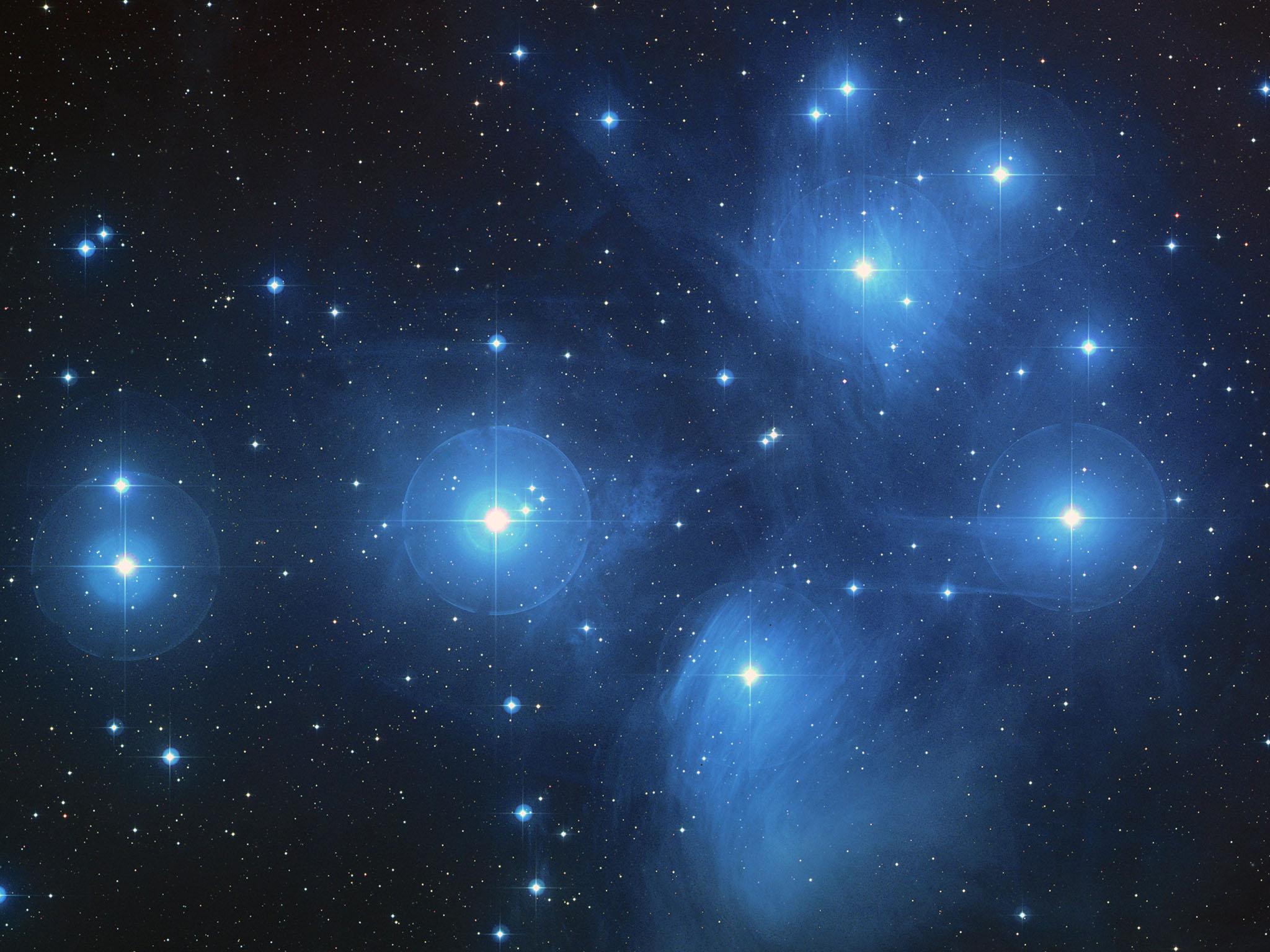 The Pleiades (Seven Sisters), are at their best this month, riding high in the southern sky