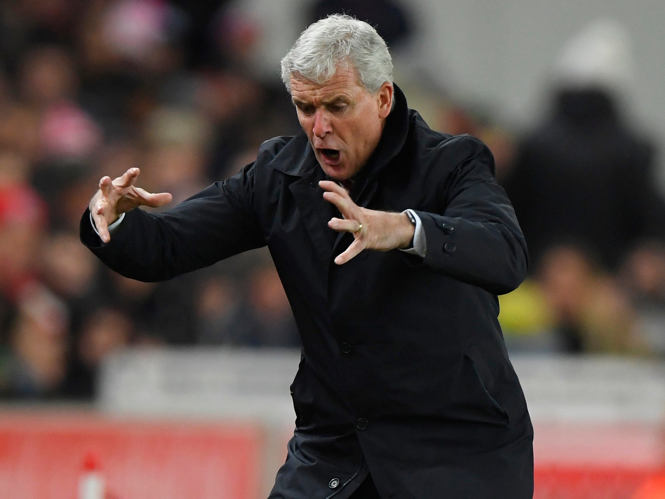 The pressure is starting to grow on Hughes as Stoke boss