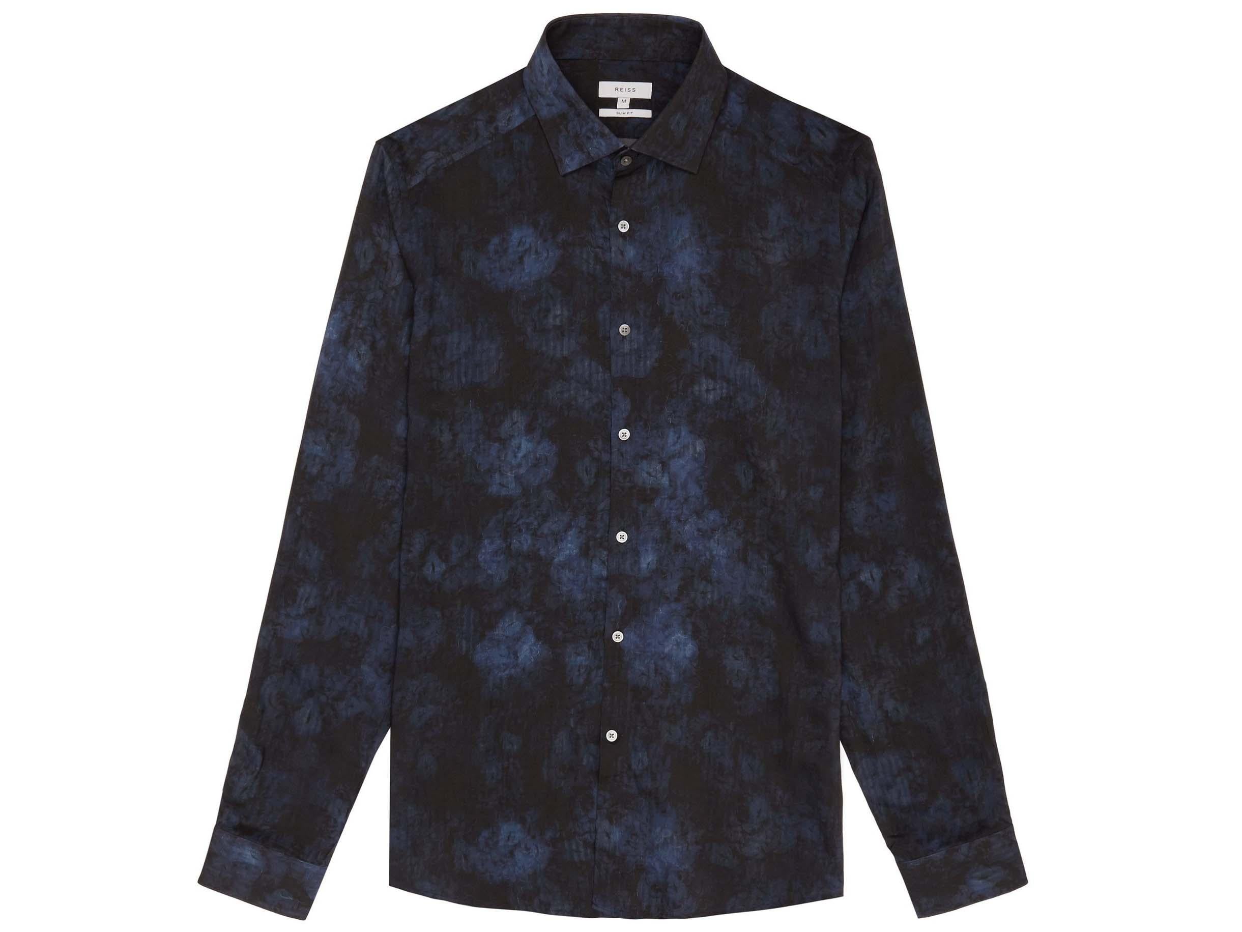 Delmar Faded Print Shirt, £95, Reiss