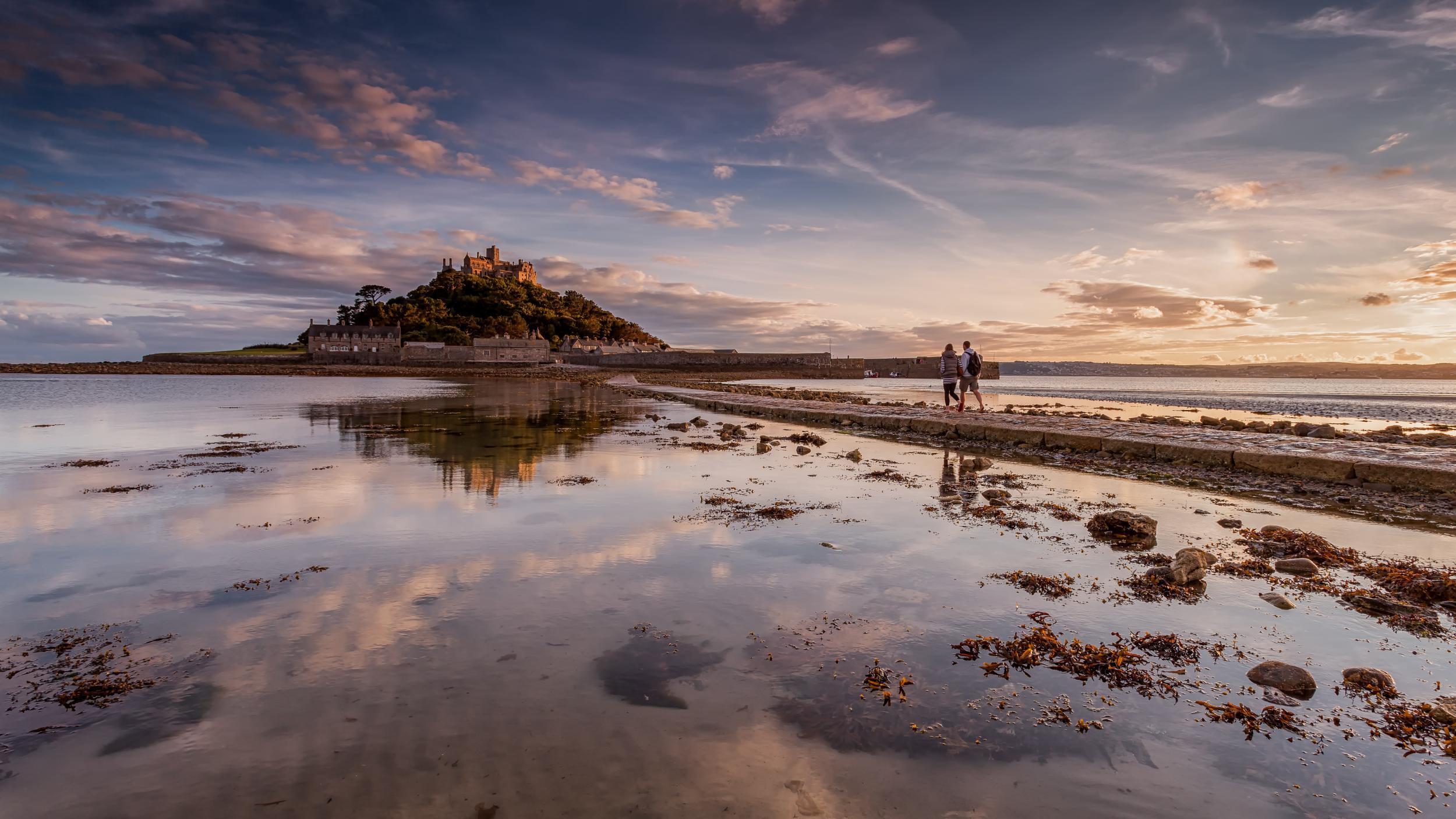 St Michael's Mount is one of Cornwall's most famous sights