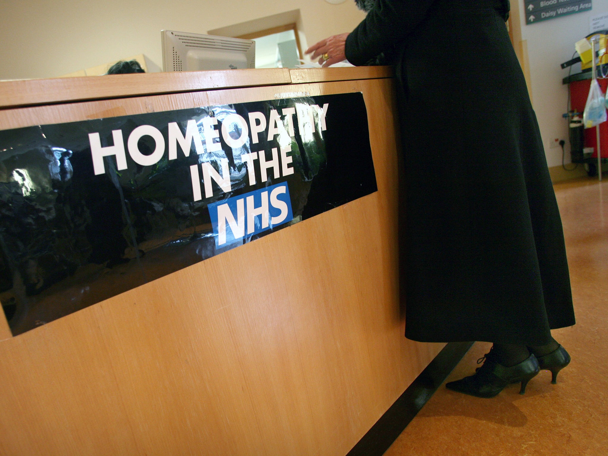 The Health Secretary previously supported a motion on homeopathy