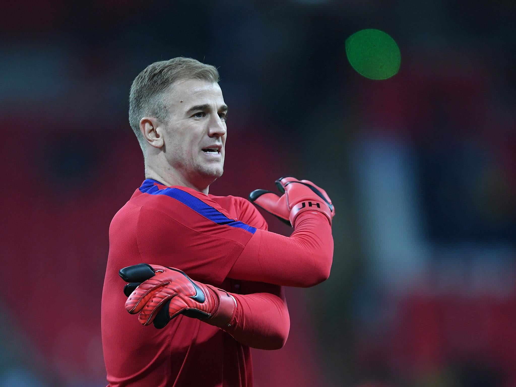 Joe Hart faces competition from Jack Butland and Jordan Pickford