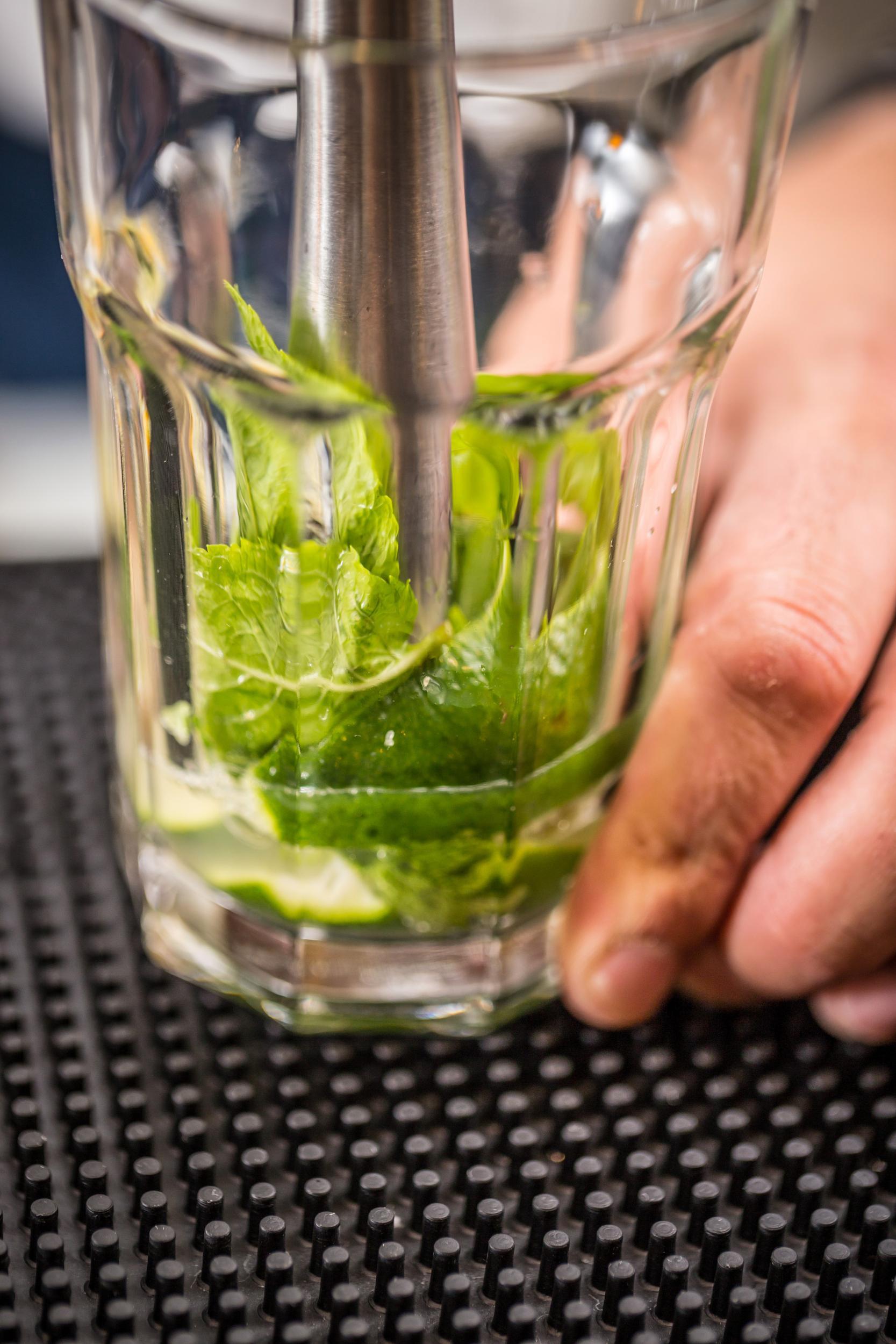 'Spanking mint' is better than muddling