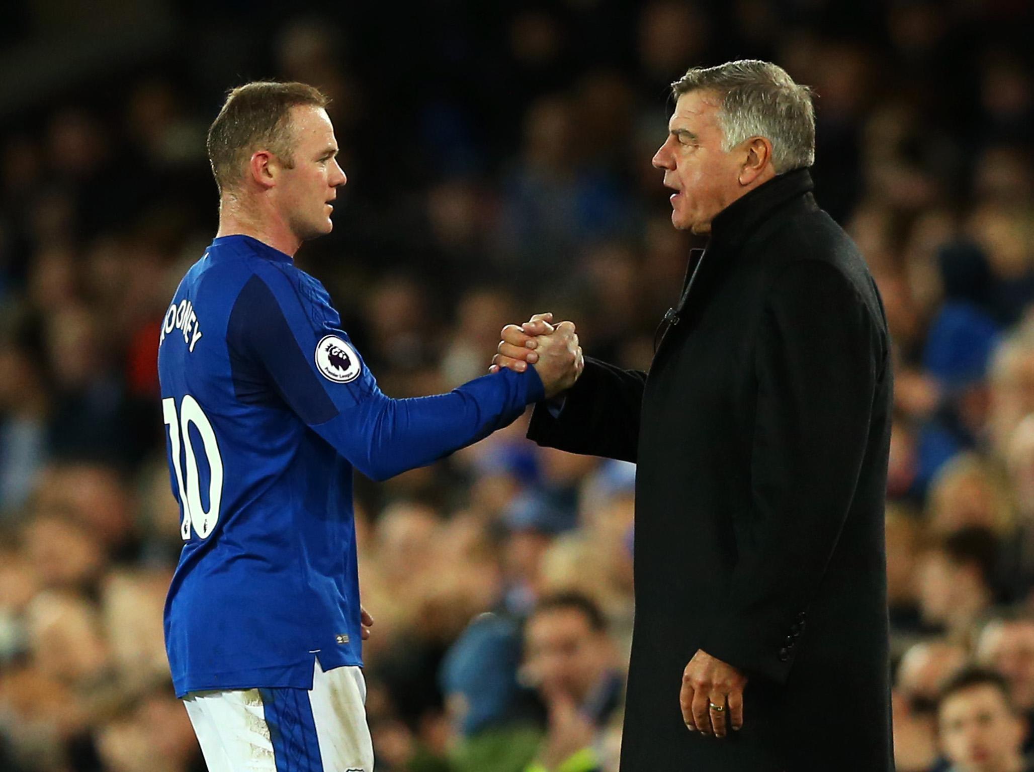 The new Everton boss was full of praise for Rooney