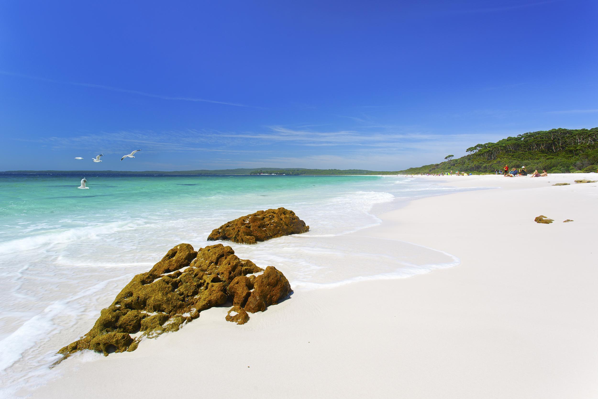 Hyams Beach is a seaside village located in the City of Shoalhaven Shutterstock/Simon Beedle Photography