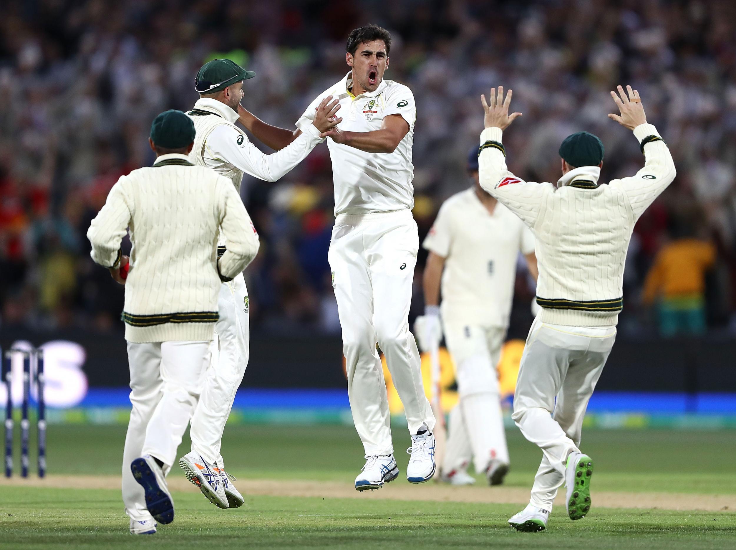 Australia countered late before rain curtailed the final session