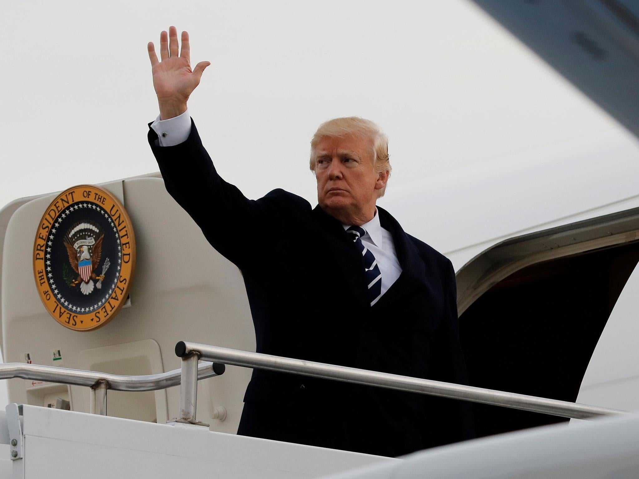 Mr Trump seized on news that an investigator in the FBI had sent reported anti-Trump texts