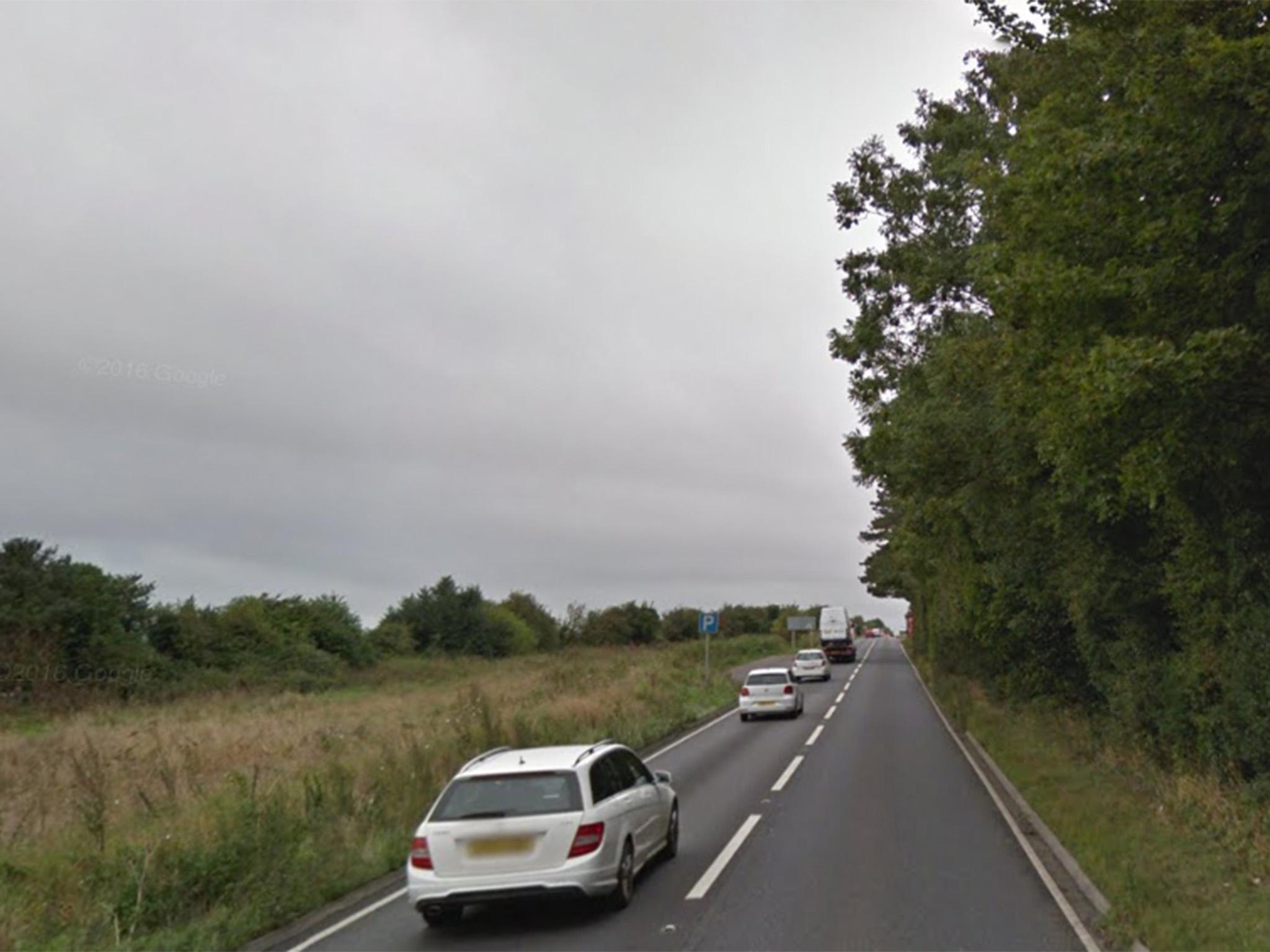 Officers were called to the A303 in West Knoyle after members of the public heard banging from inside a lorry