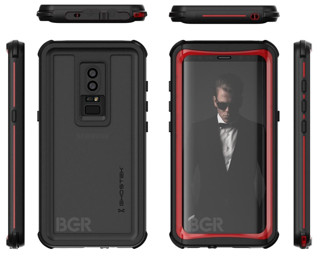 A Samsung Galaxy S9 case render based on reports