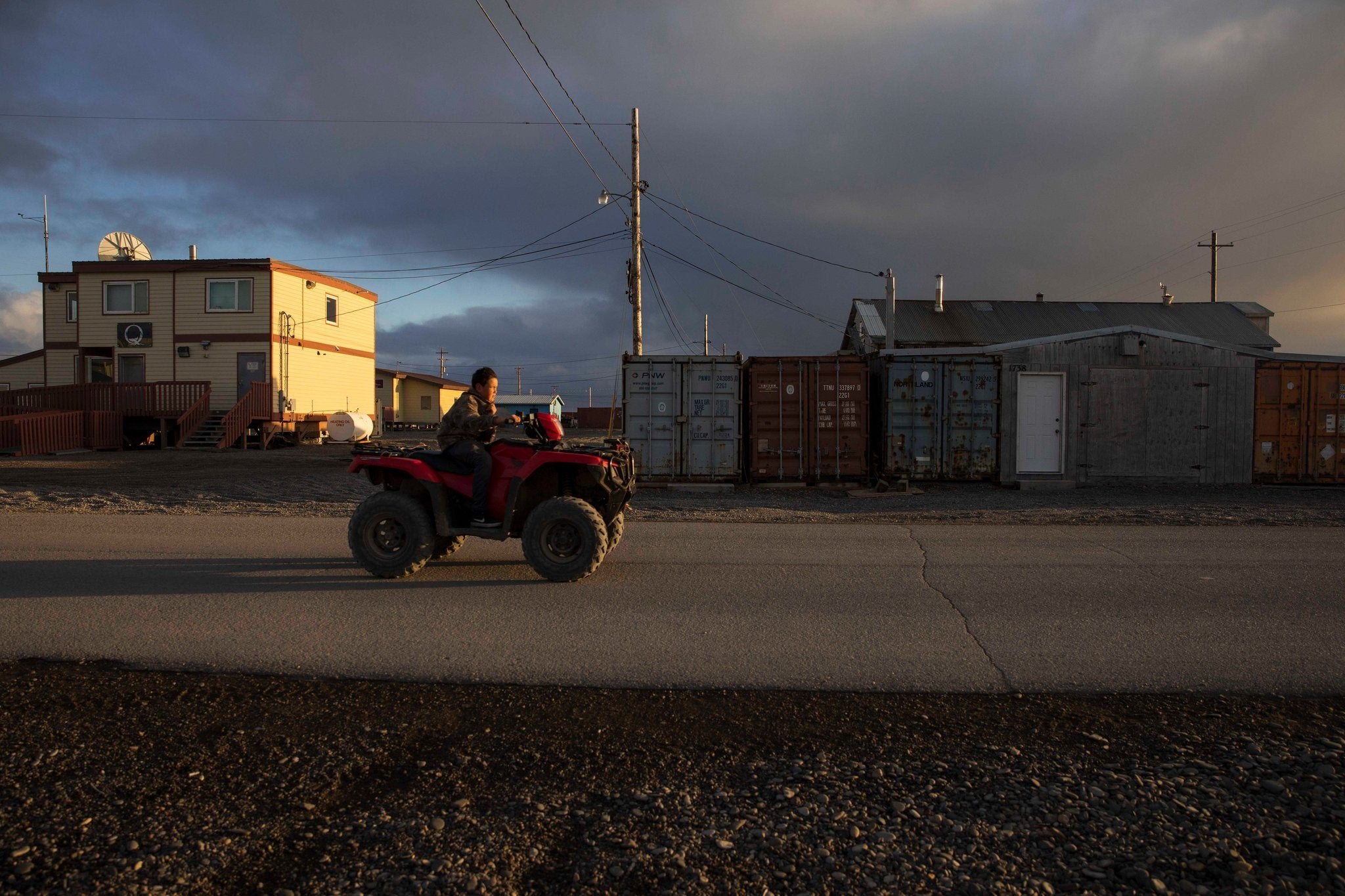 Point Hope residents say the new broadband lines could transform the local economy