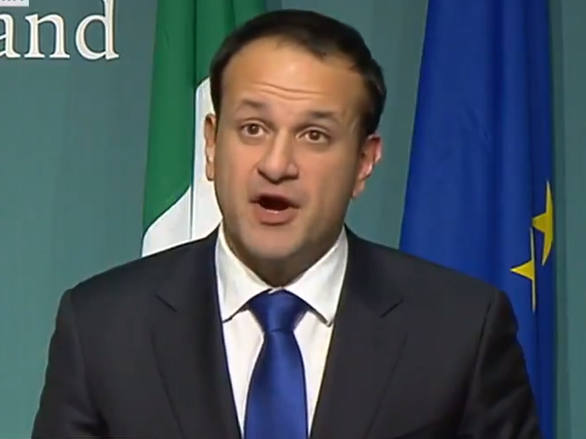 The Irish PM said the UK and Ireland had reached an agreement