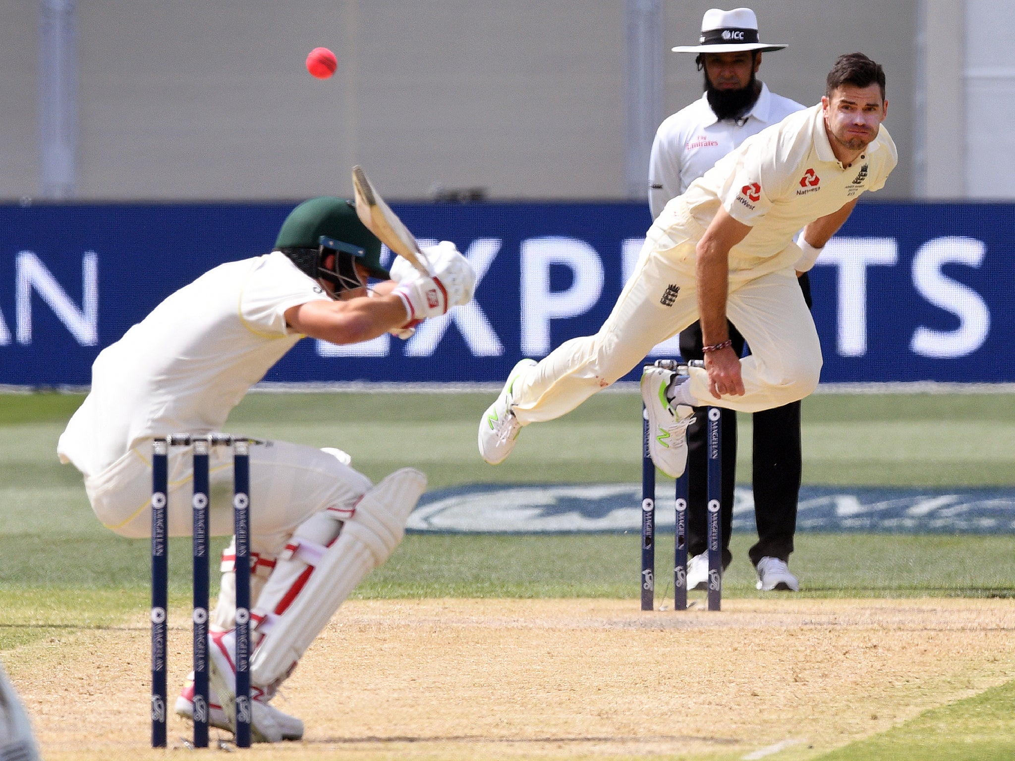 Anderson was at his irrepressible best on day four in Adelaide