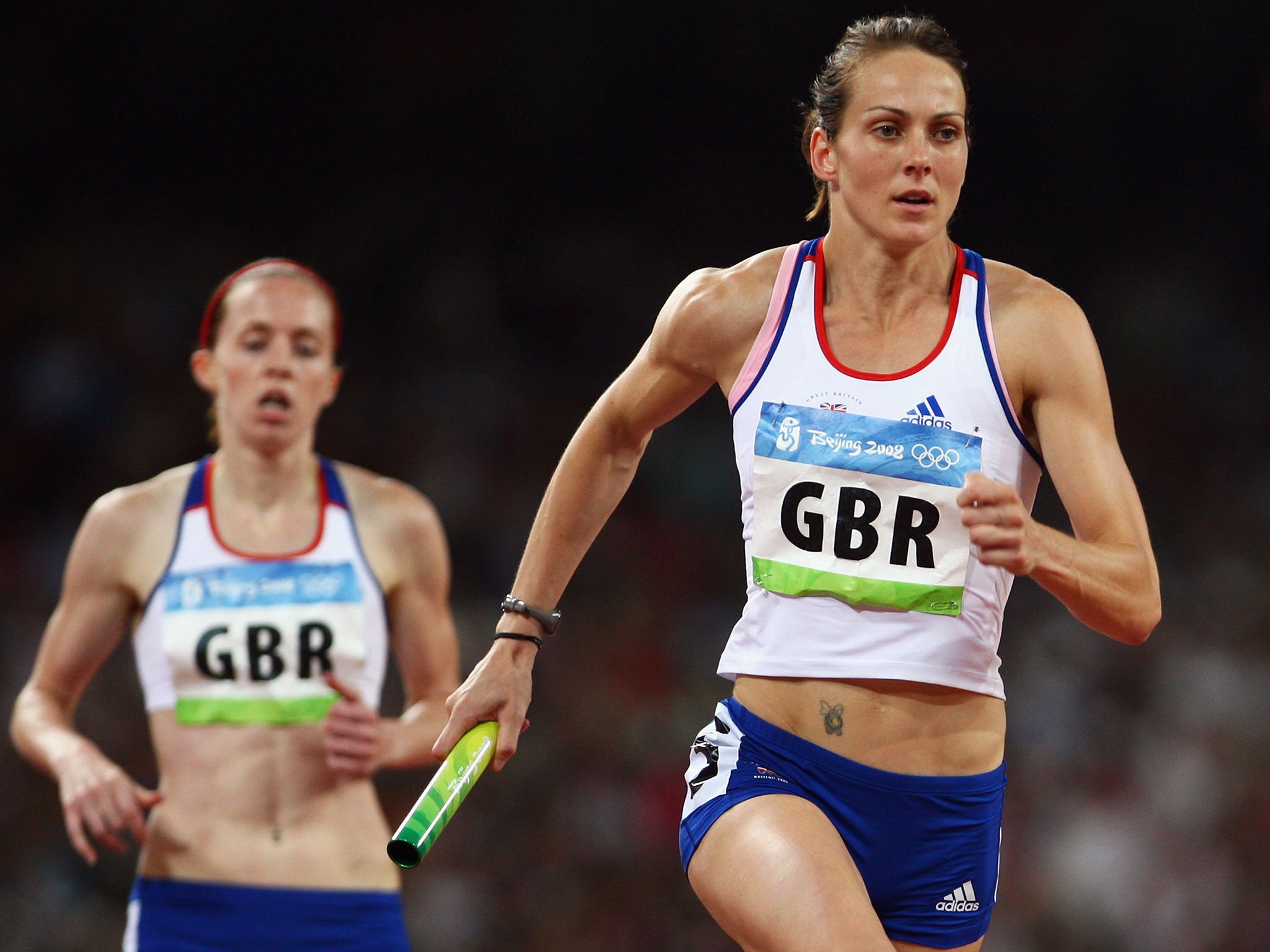 Sotherton was part of the British 4x400m relay team that was promoted to third