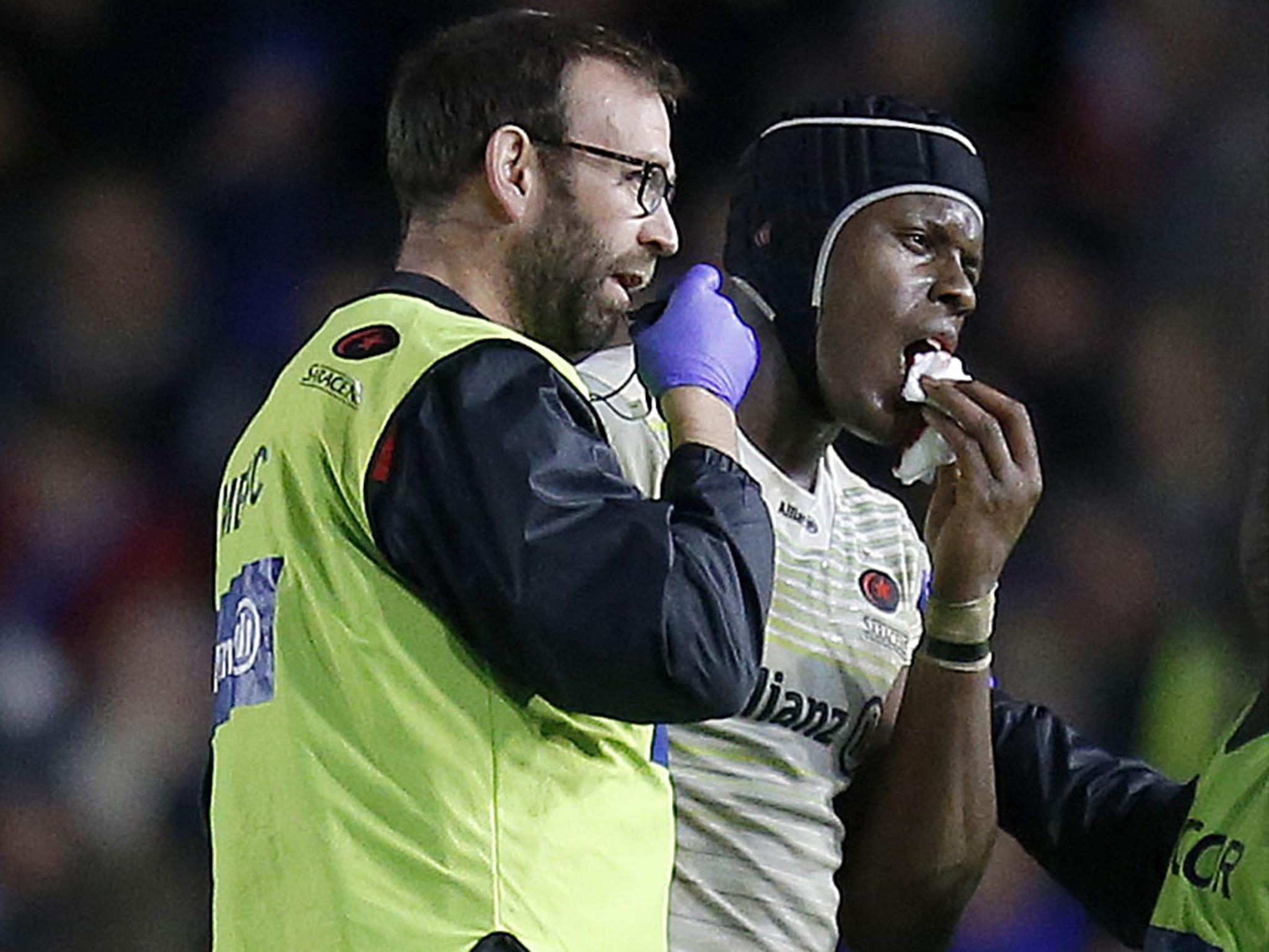 Maro Itoje is an injury doubt for England's Six Nations campaign