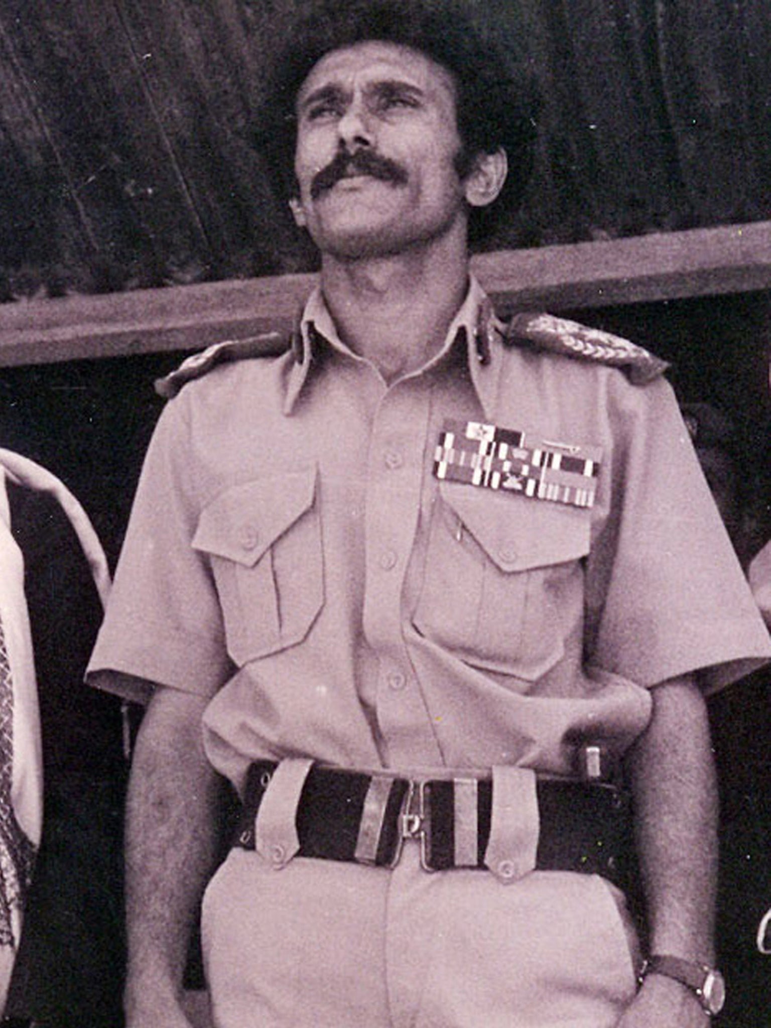 Saleh in the 1970s