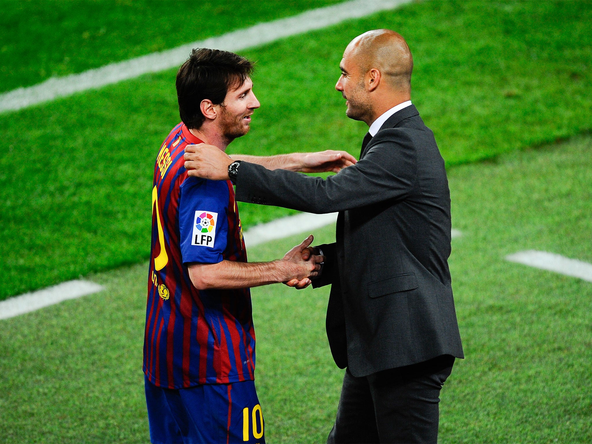 Lionel Messi and Pep Guardiola won't be reunited anytime soon