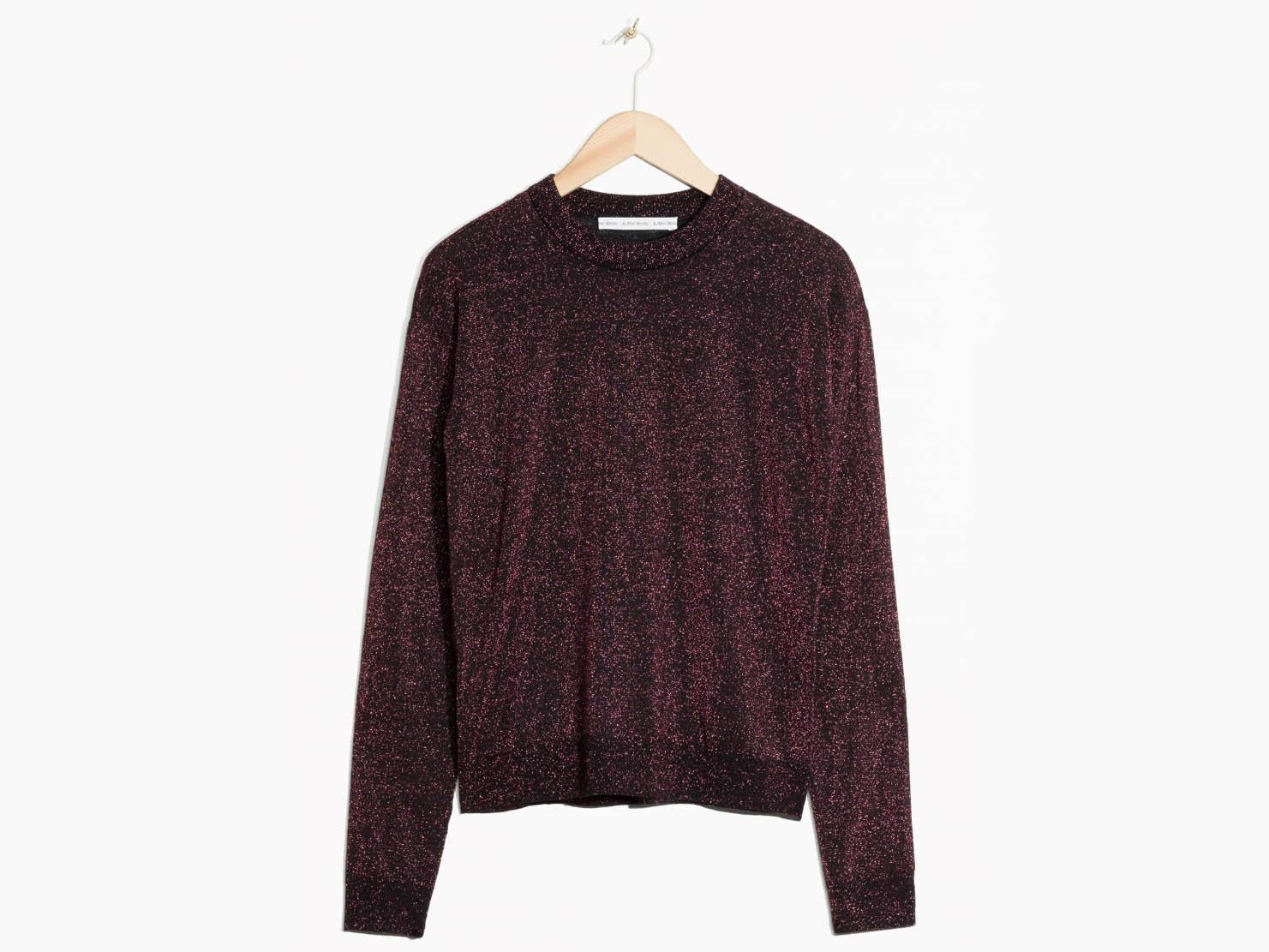 Sparkling Merino wool Sweater, £49, &amp; Other Stories