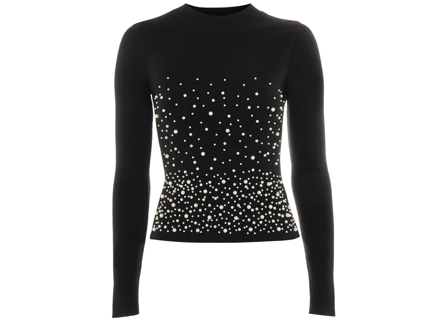 Graduated Roll Neck Jumper, £36, Topshop