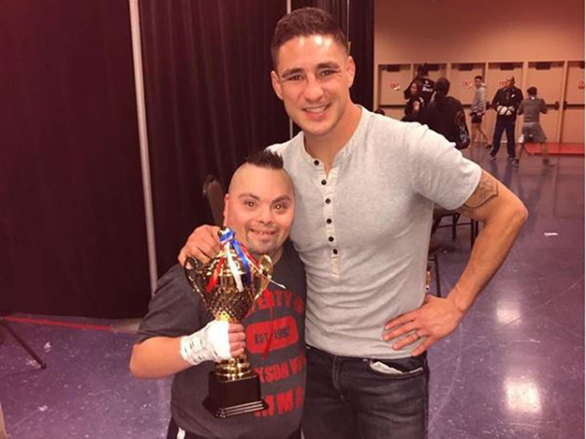 Diego Sanchez fought MMA fan Isaac Marquez in his first bout