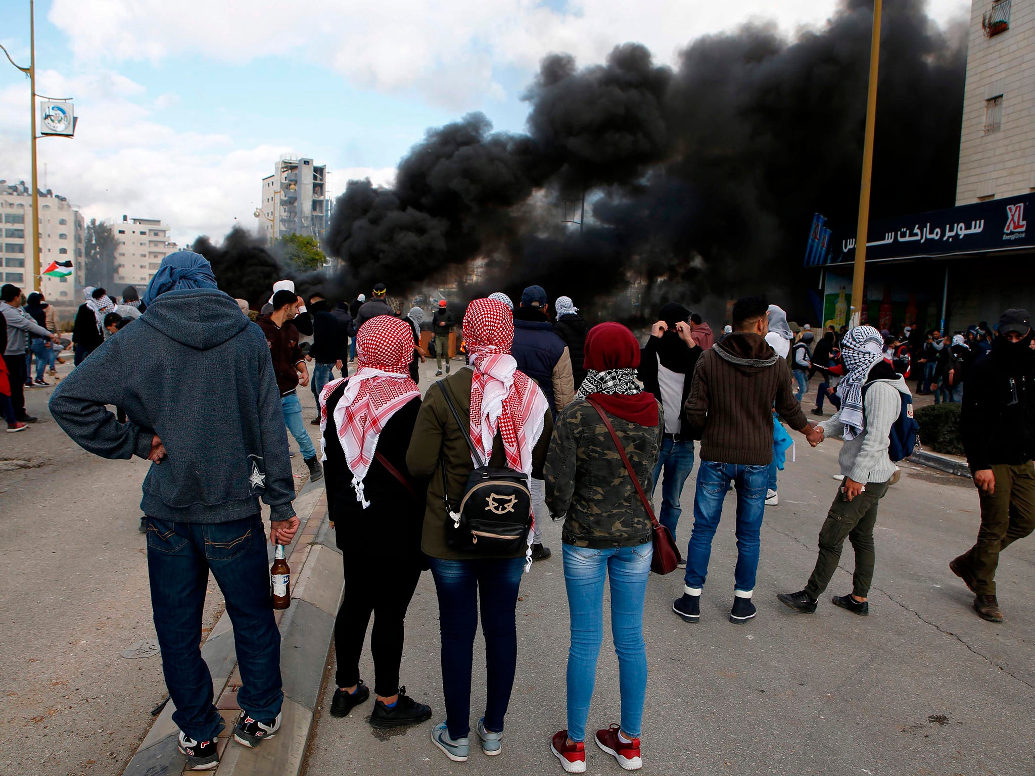 Modi will visit Ramallah, where there were mass anti-Trump protests after the US recognised Jerusalem as the capital of Israel