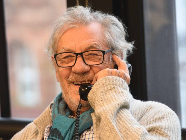 Sir Ian McKellen at the Help a Hungry Child Telethon