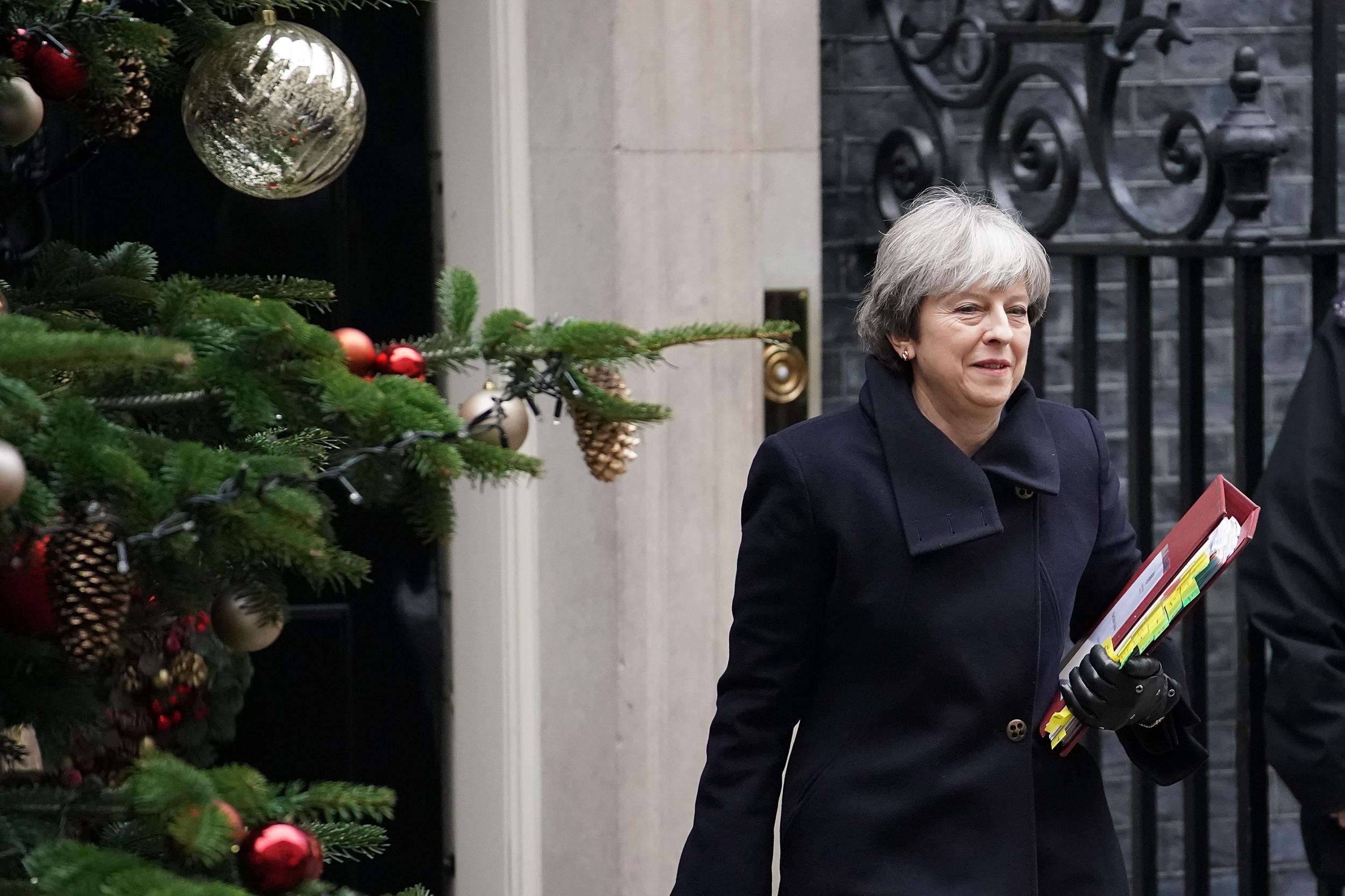 Theresa May is hoping to have secured progress on to trade talks with the EU by Christmas