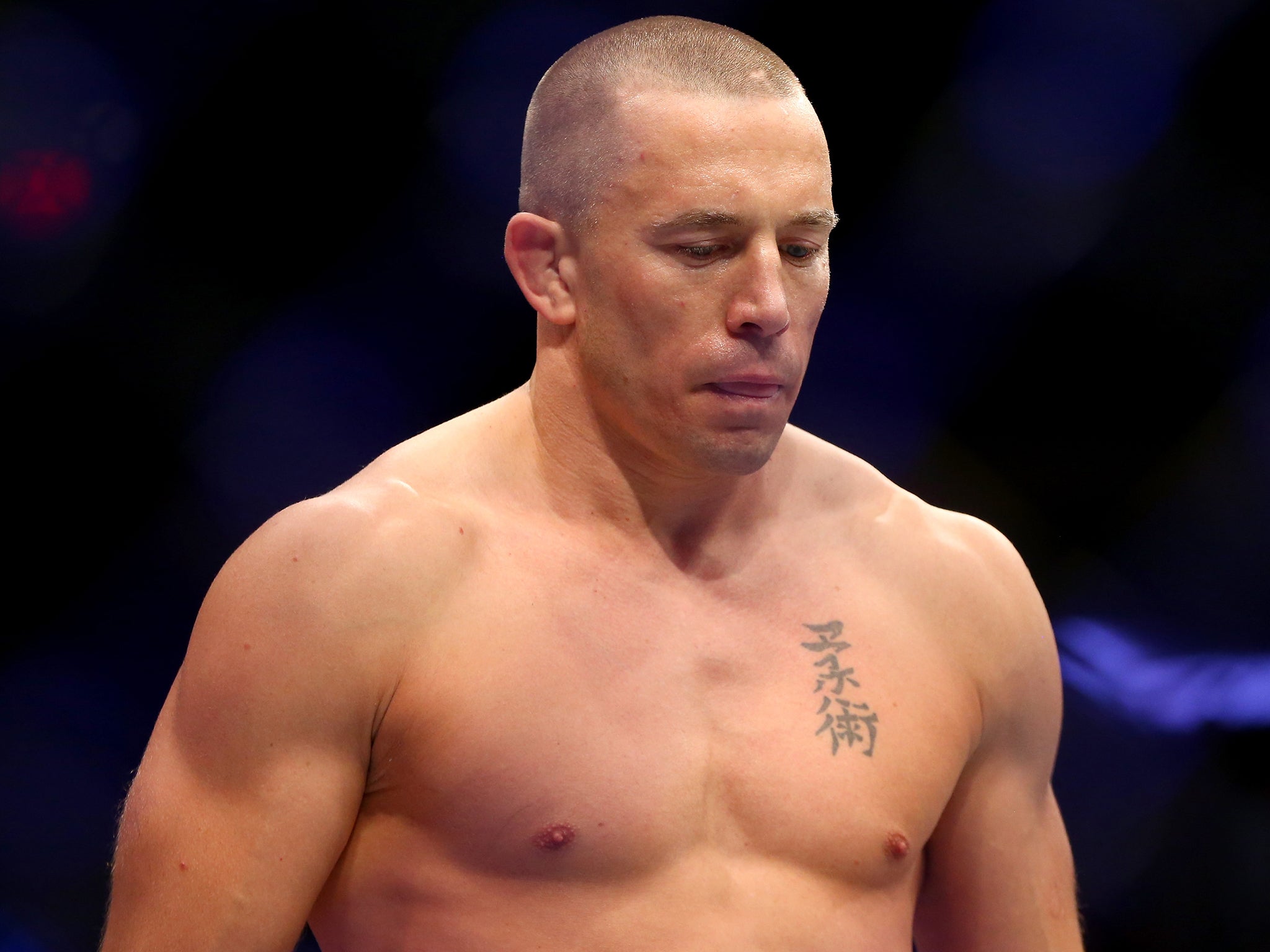 Georges St-Pierre has vacated the UFC middleweight championship just one months after winning it