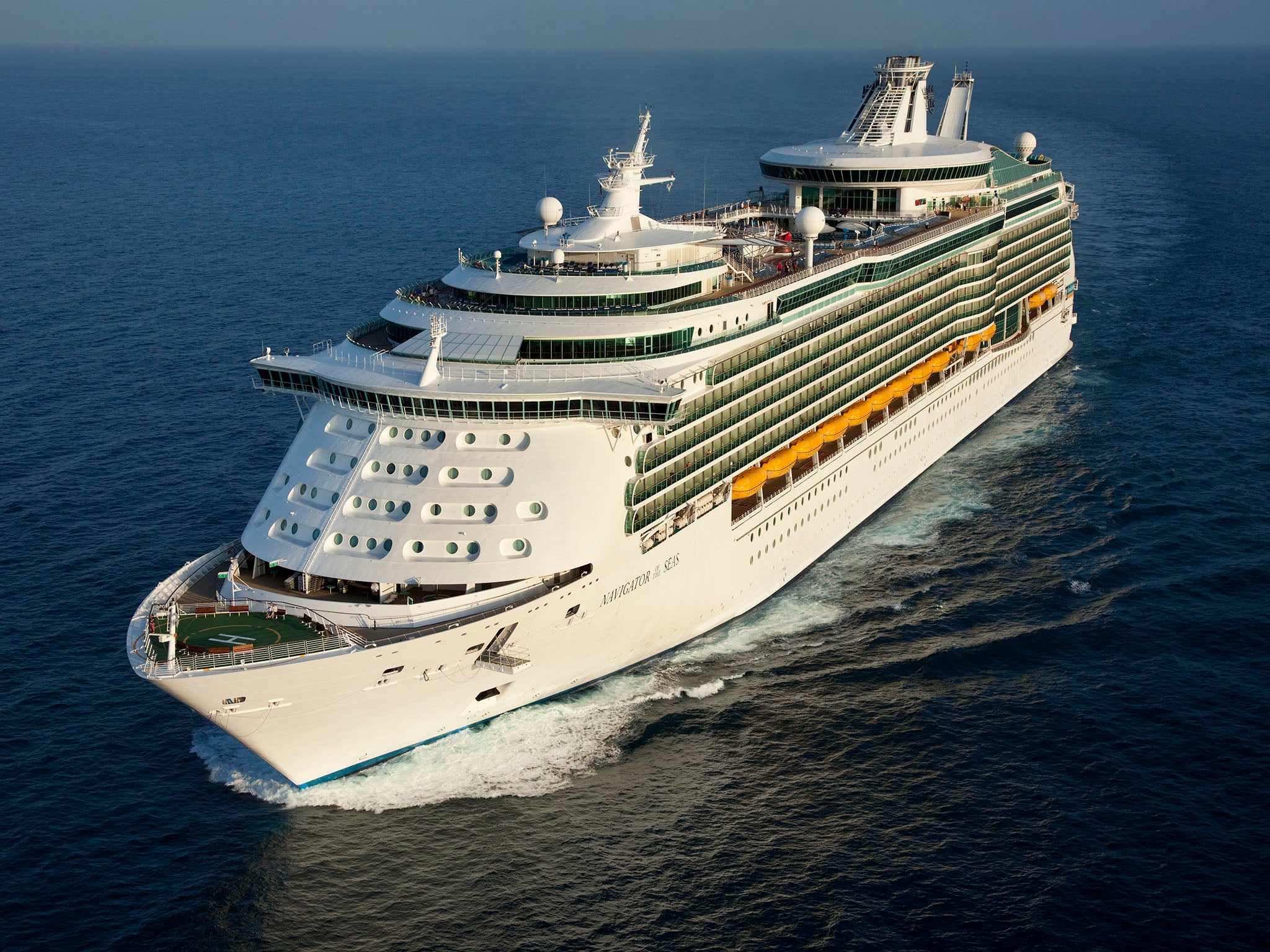 For the Throwback cruise, Blackburn has chartered the Royal Caribbean ship ‘Navigator of the Seas’