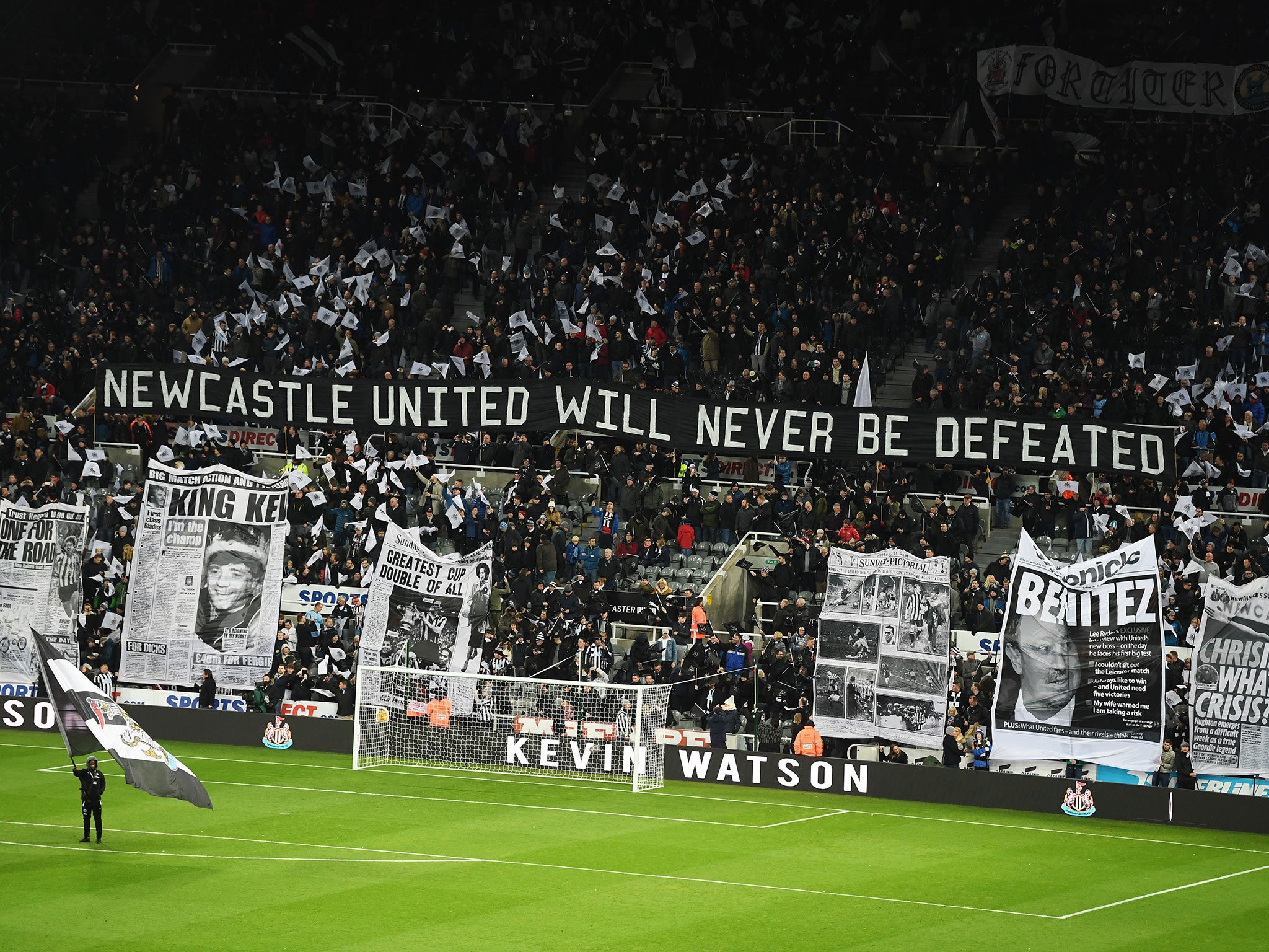 Newcastle were celebrating their 125th anniversary