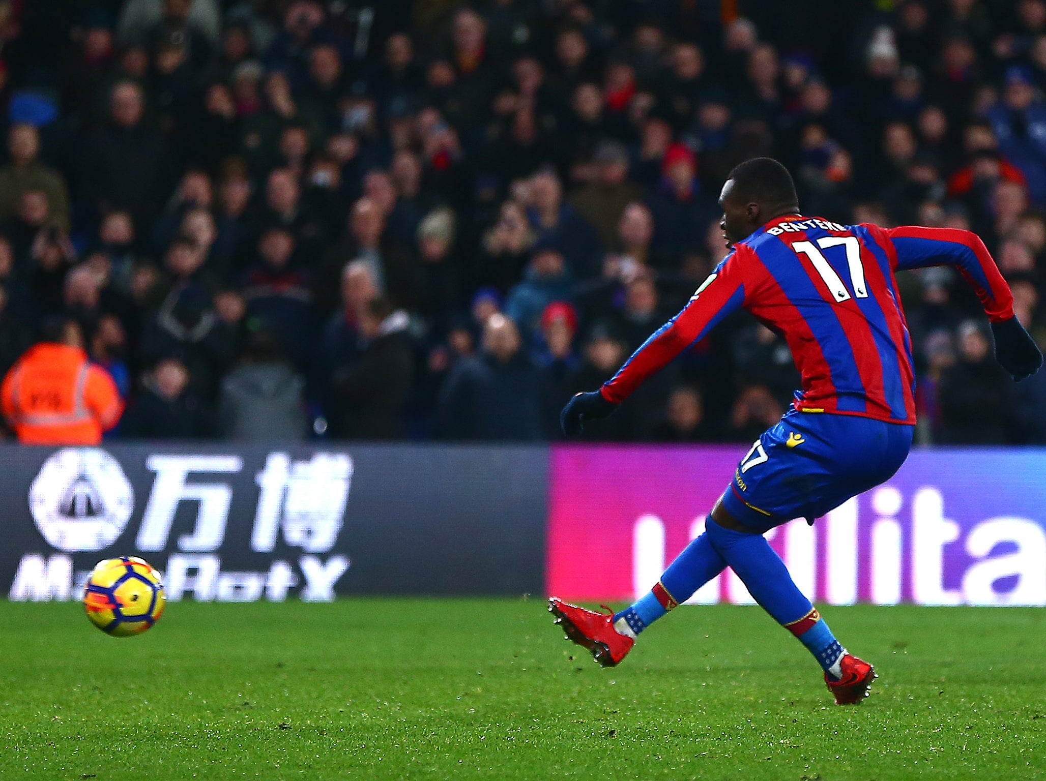 Benteke missed a last-gasp penalty kick