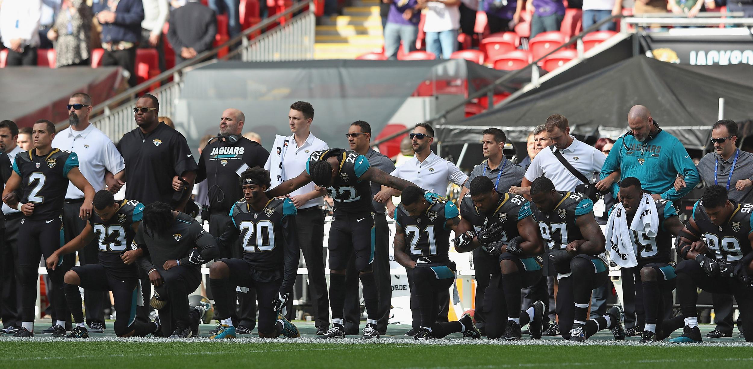 American sports have been dominated by players' protests