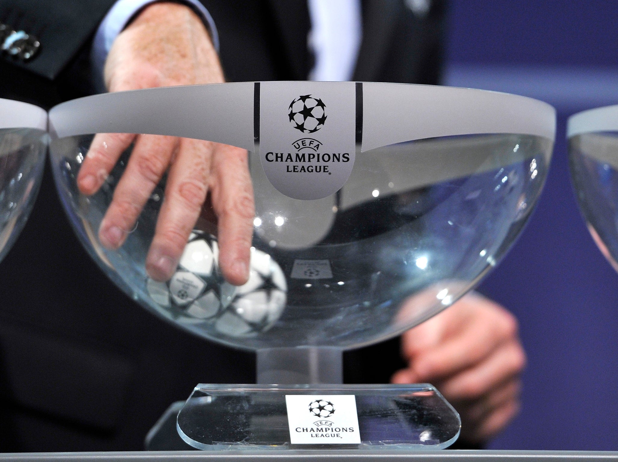The Champions League Round of 16 draw takes place on Monday