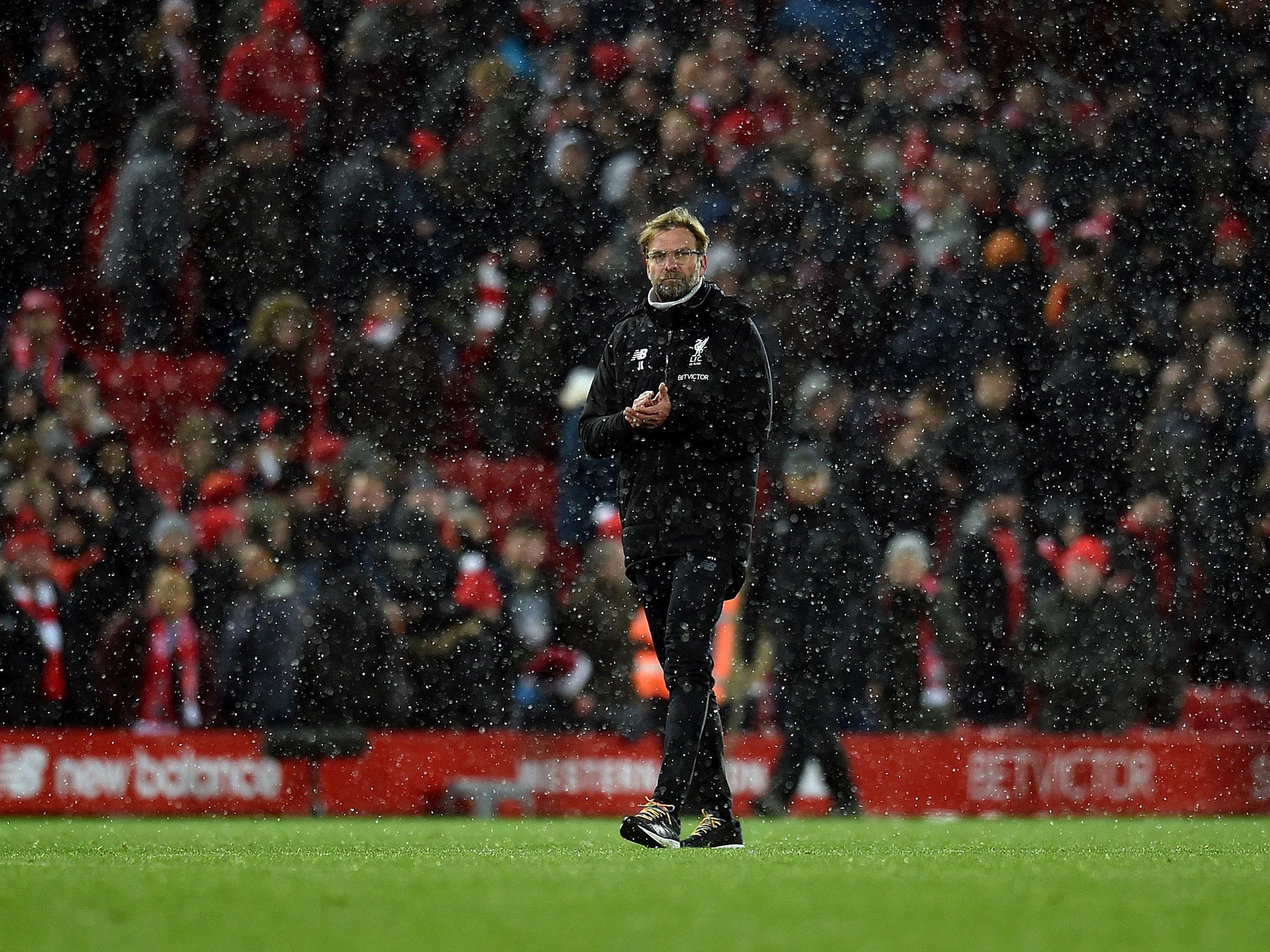 Jurgen Klopp was subject to criticism for greatly changing his starting XI for the clash