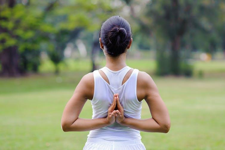 Regular yoga practice can have positive benefits for back problems