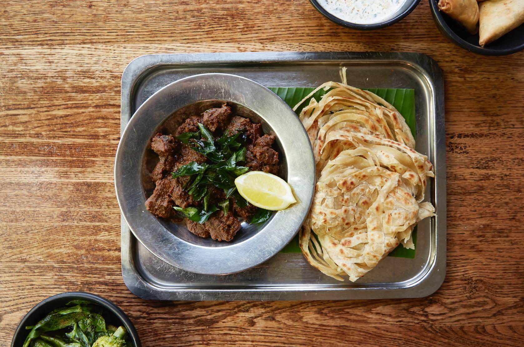 Kensington special: Mutton pepper fry with paratha