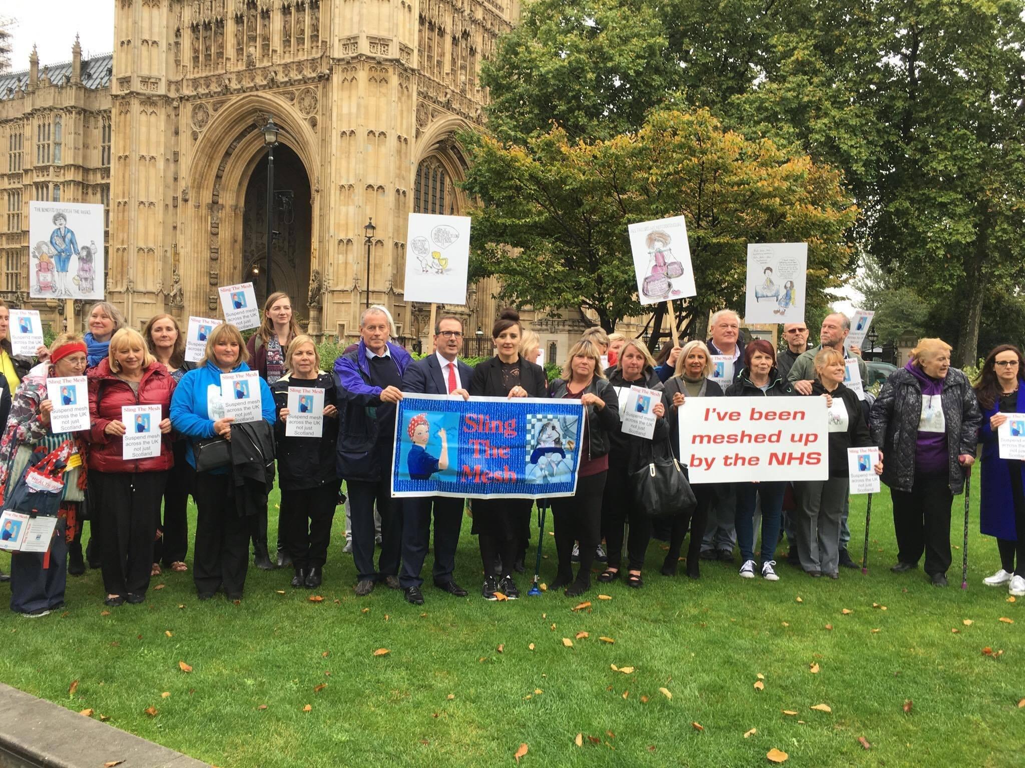 A cross-party group recently took the issue to Parliament, calling for a suspension and full inquiry into the vaginal mesh scandal