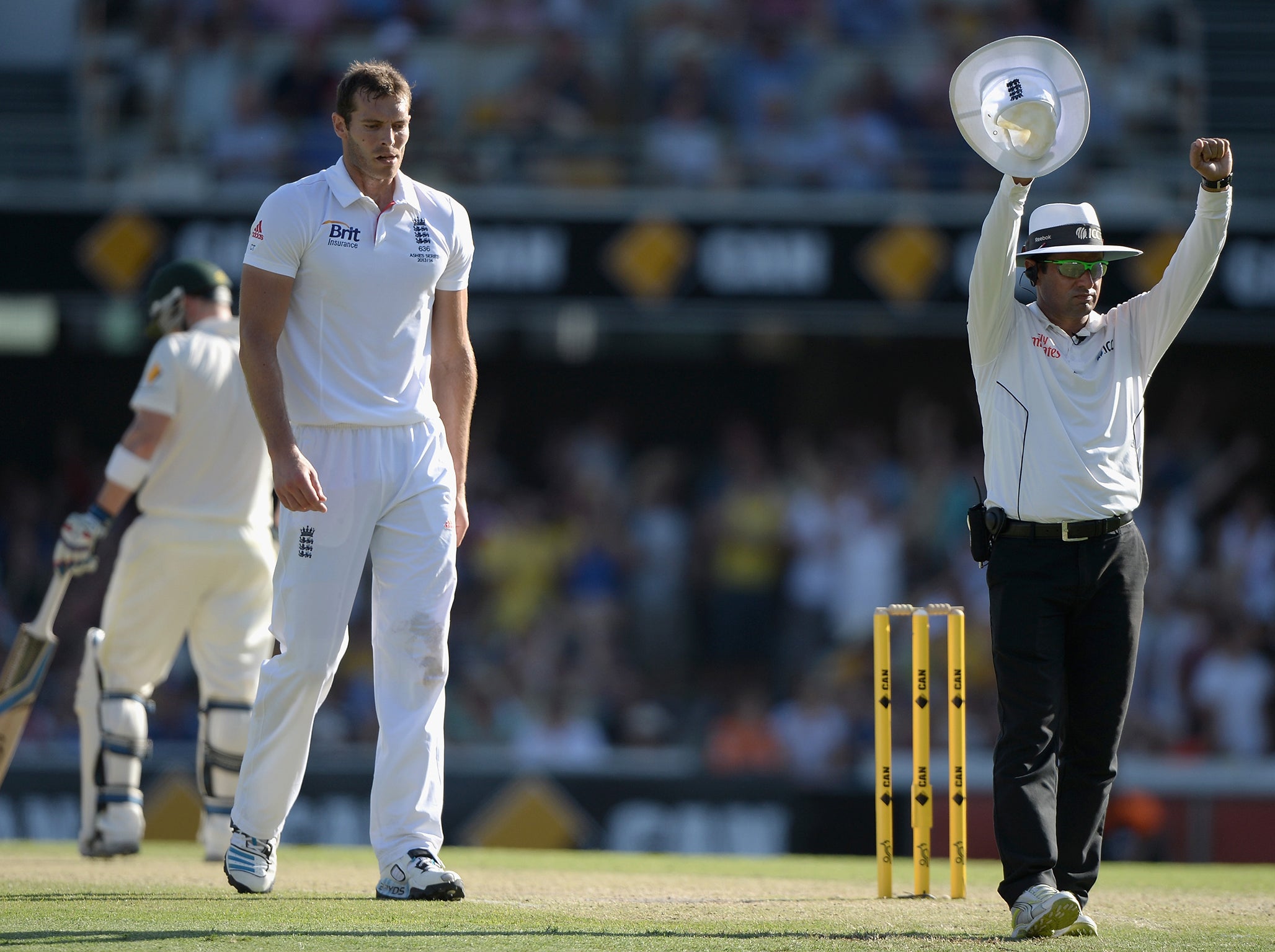 Tremlett was part of the England squad that were thrashed 5-0 Down Under