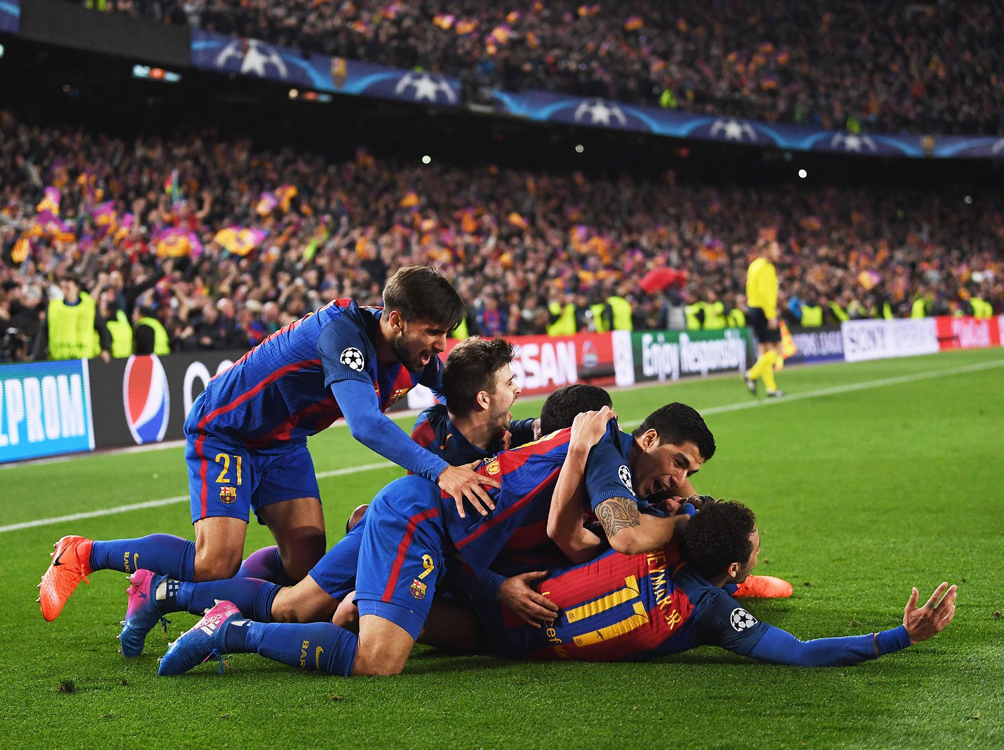 Barcelona completed one of the great comebacks by beating PSG in March