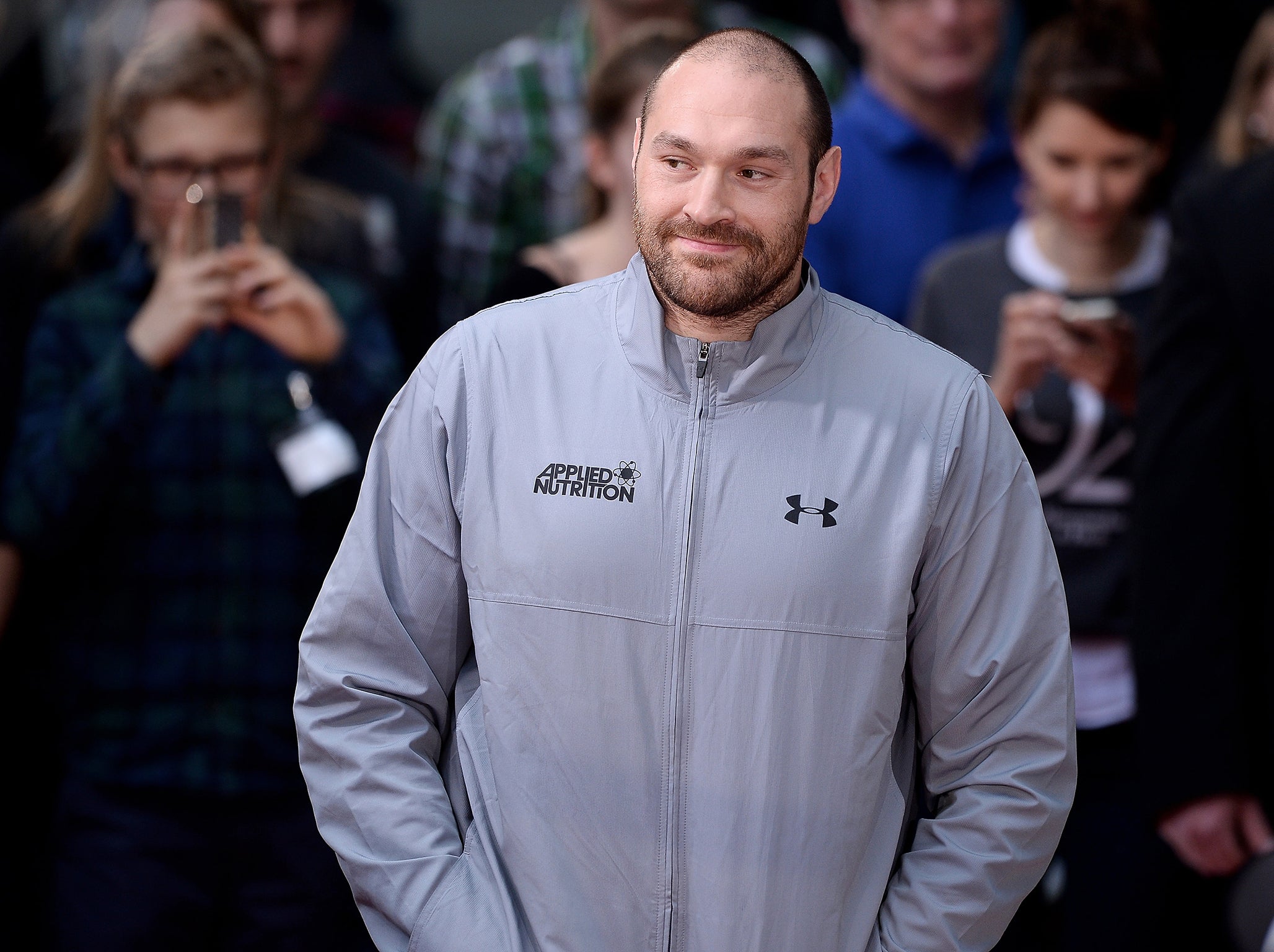 &#13;
Tyson Fury was given a retrospective two-year ban for failing a drugs test &#13;